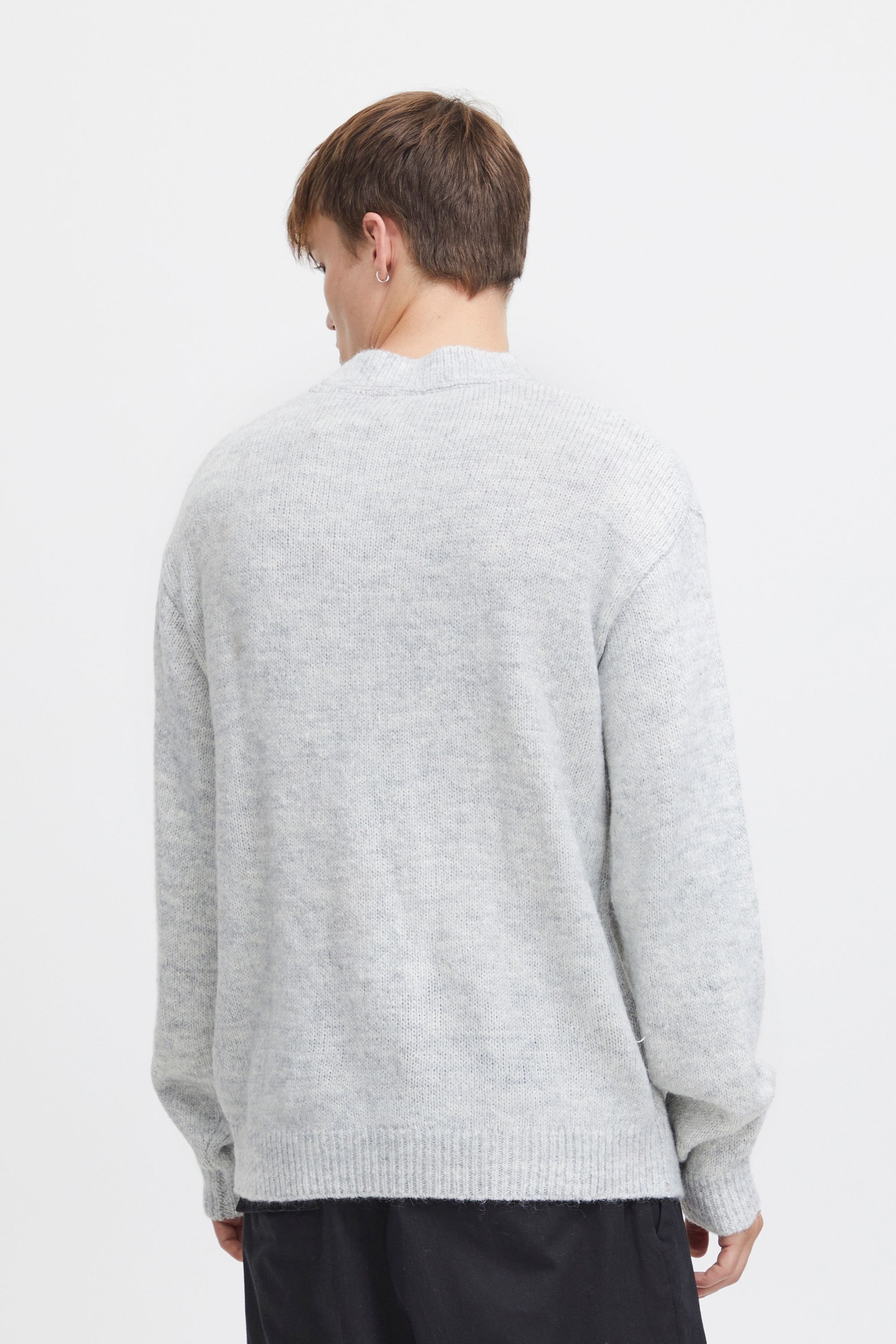 !Solid Strickfleece-Pullover »Strickpullover SDHamdani«