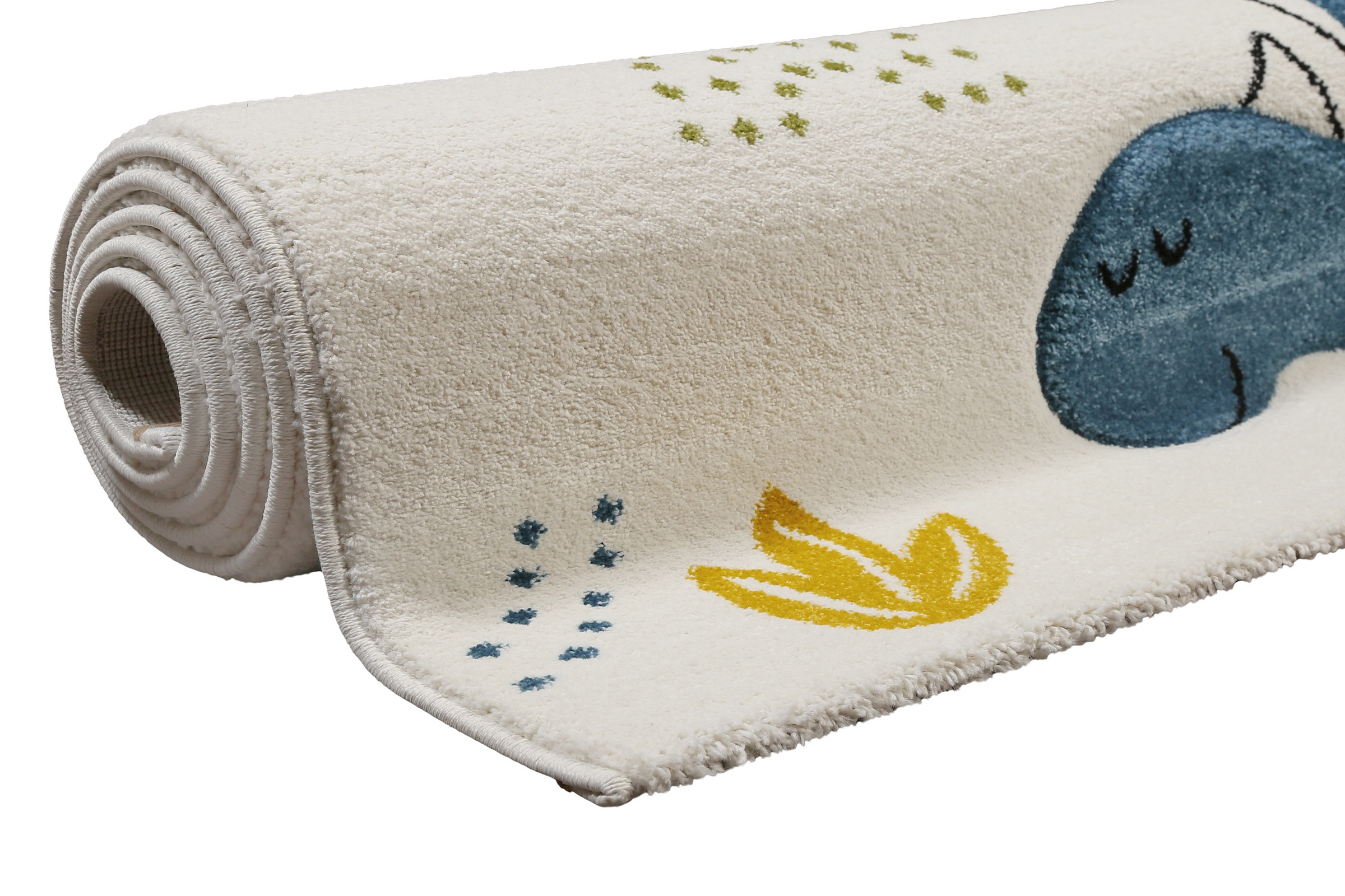 Smart Kids Dino & Friends Kids Rug Multicolor 80x150cm 3