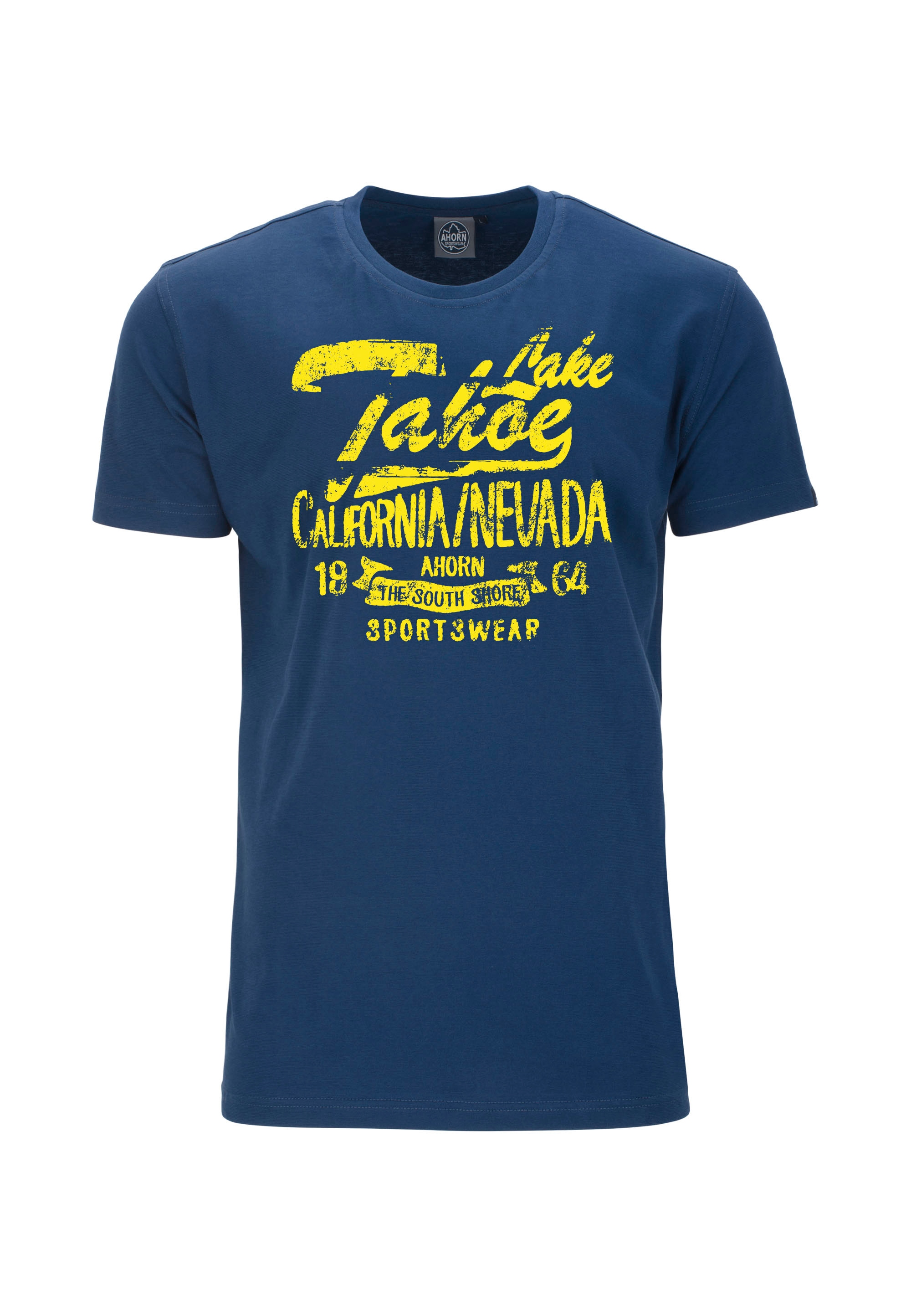 AHORN SPORTSWEAR T-Shirt »LAKE TAHOE_BLAZING YELLOW« Mit modischem Print