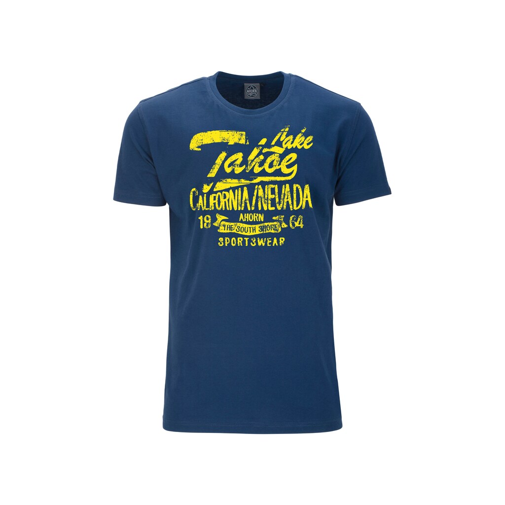 AHORN SPORTSWEAR T-Shirt »LAKE TAHOE_BLAZING YELLOW«