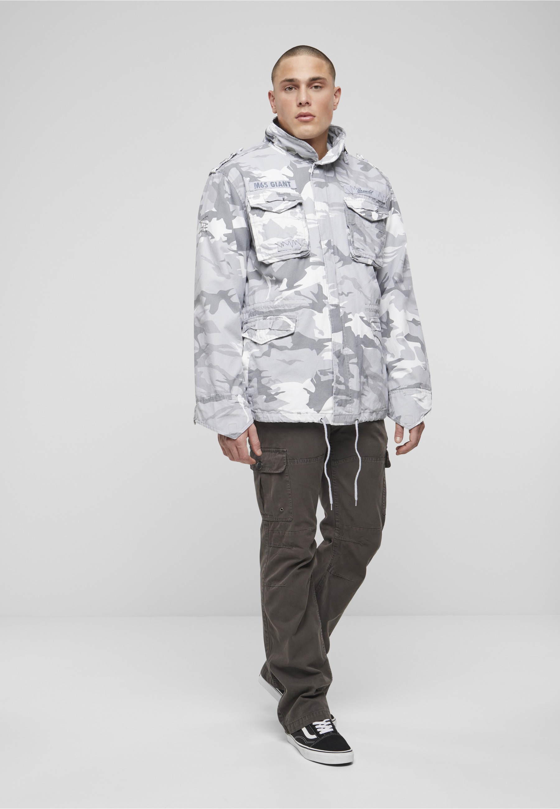 Brandit Winterjacke »Brandit Herren M-65 Giant Jacket« 1 Stk. tlg. ohne Kapuze