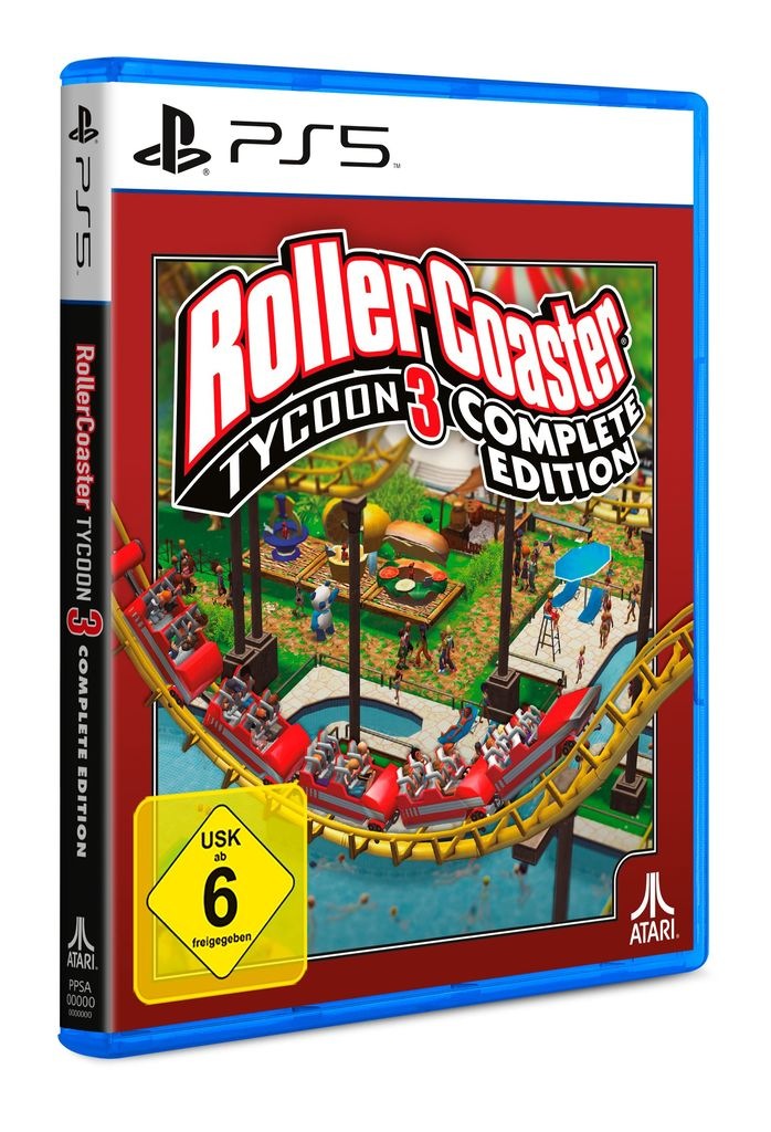 ATARI Spielesoftware »Rollercoaster Tycoon 3 Complete Edition« PlayStation 5