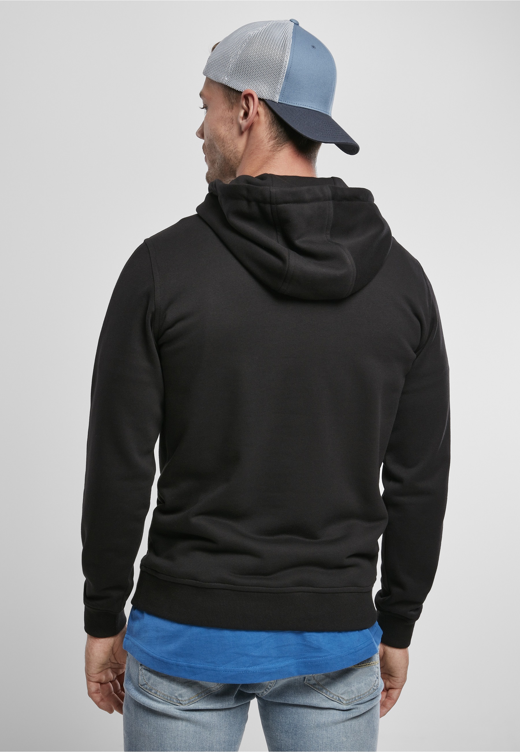 URBAN CLASSICS Rundhalspullover »Urban Classics Herren Basic Terry Hoody« 1 Stk.