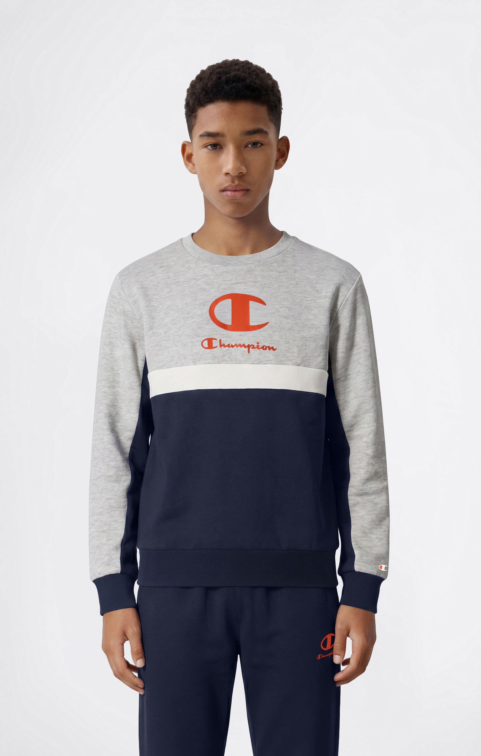 Champion Jogginganzug »SPORTWEAR SWEATSUITS Standard Fit« 2 zweiteiliges Set, für den Alltag, aus Baumwolle und Polyester