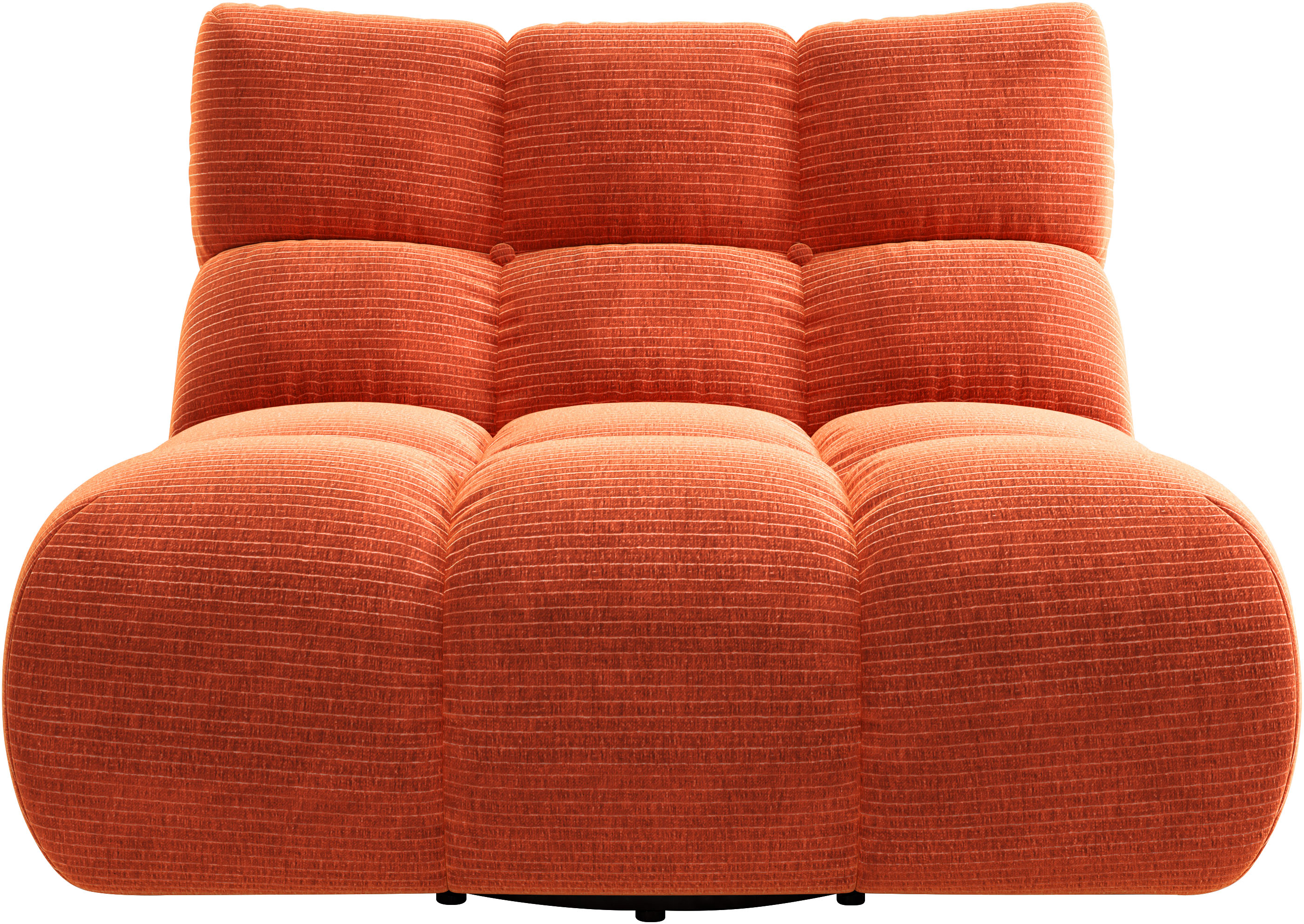 Home affaire 1,5-Sitzer "Cozy Bubble, 360 drehbarer Sessel, Breite 107 cm" mit eleganter Steppung, Rundumbezug & weicher Polsterung
