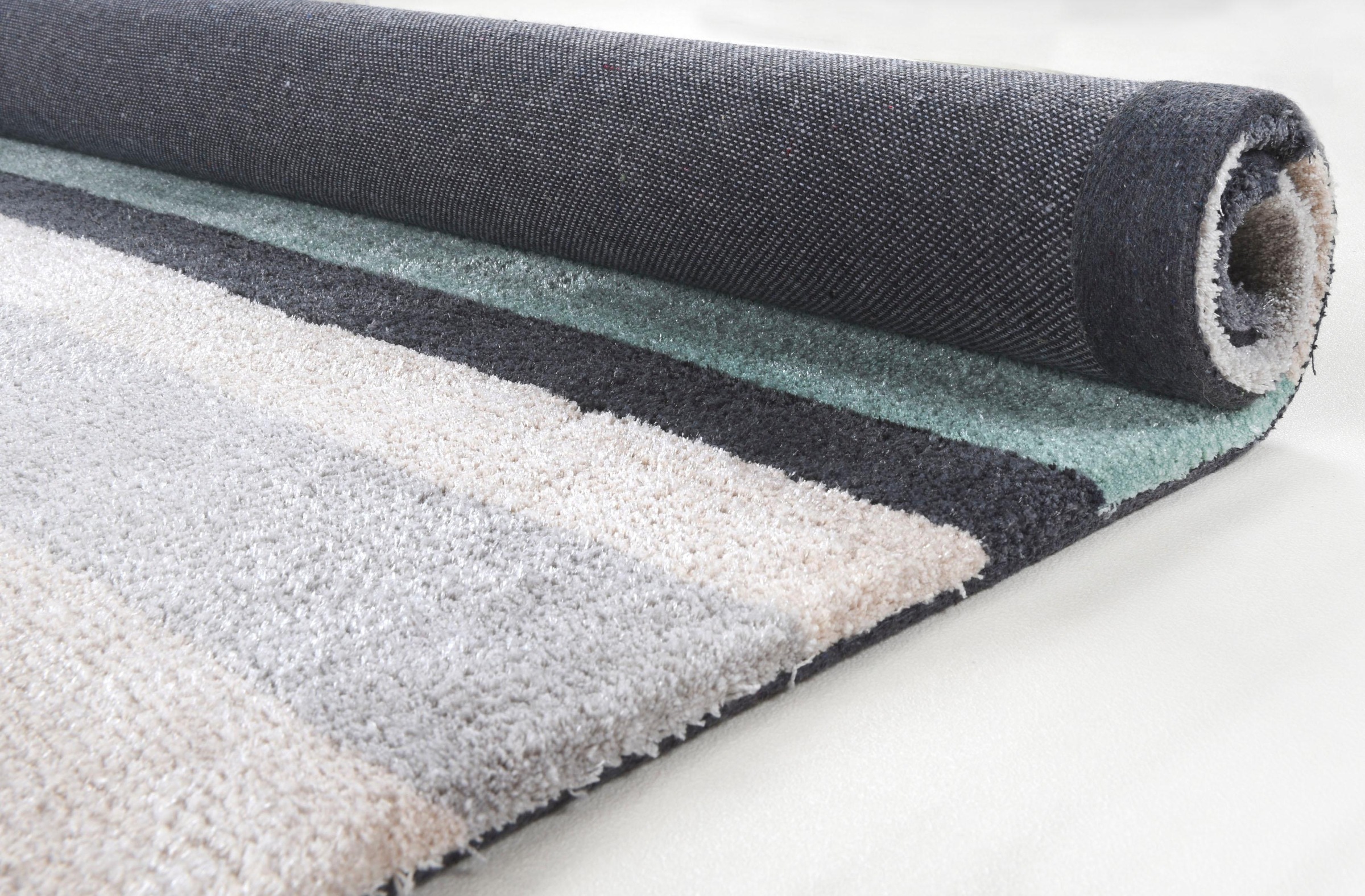 TOM TAILOR HOME Teppich »Powder Fashion«, rechteckig, 12 mm Höhe, besonders weich und flauschig, ideal im Wohnzimmer & Schlafzimmer