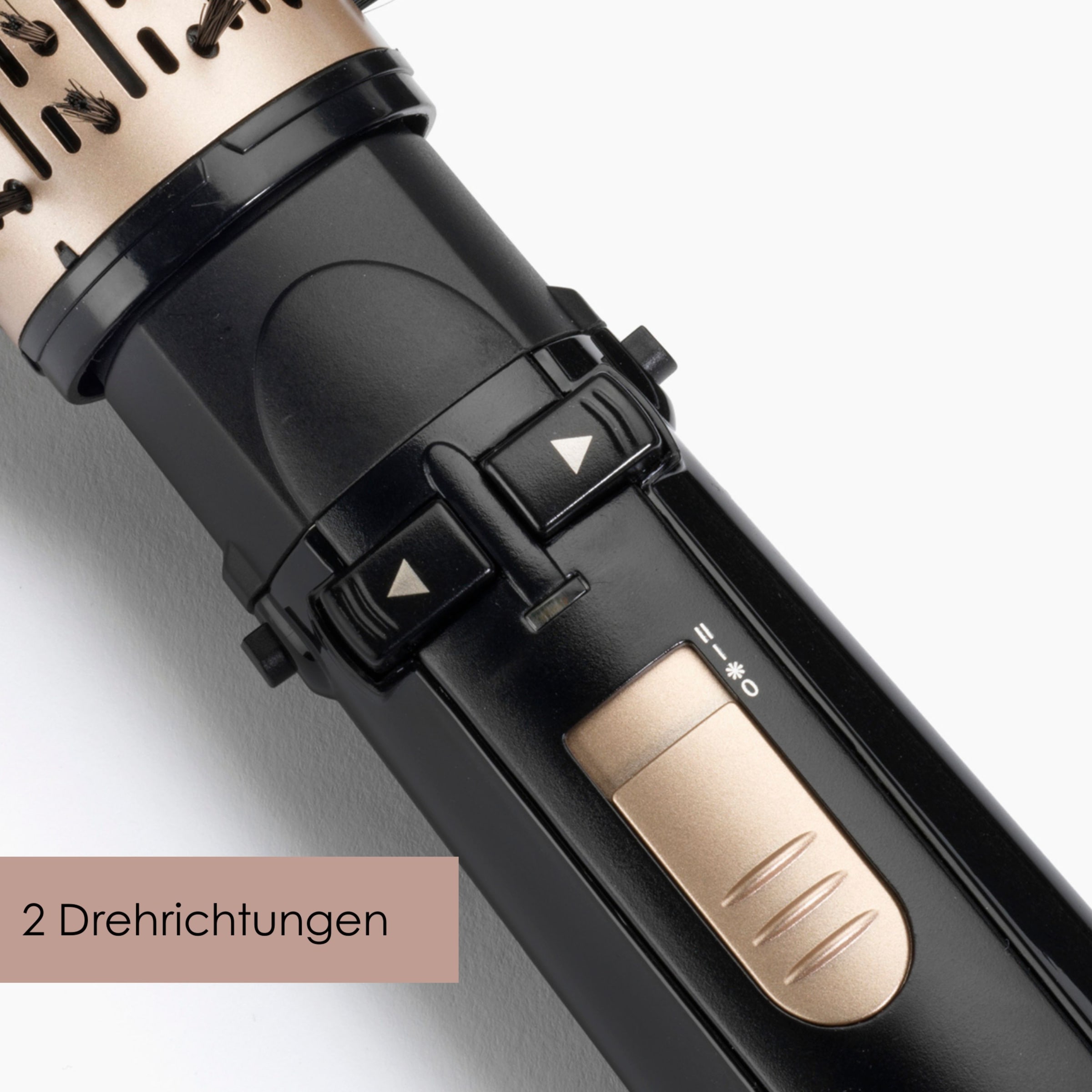 BaByliss Warmluftbürste »BaByliss Big Hair 1000 Warmluftbürste rotierend, AS962E« 2 Aufsätze Rotierender Rundbürstenföhn mit Ionen, 2 Aufsätze für Volumen, 1000 W
