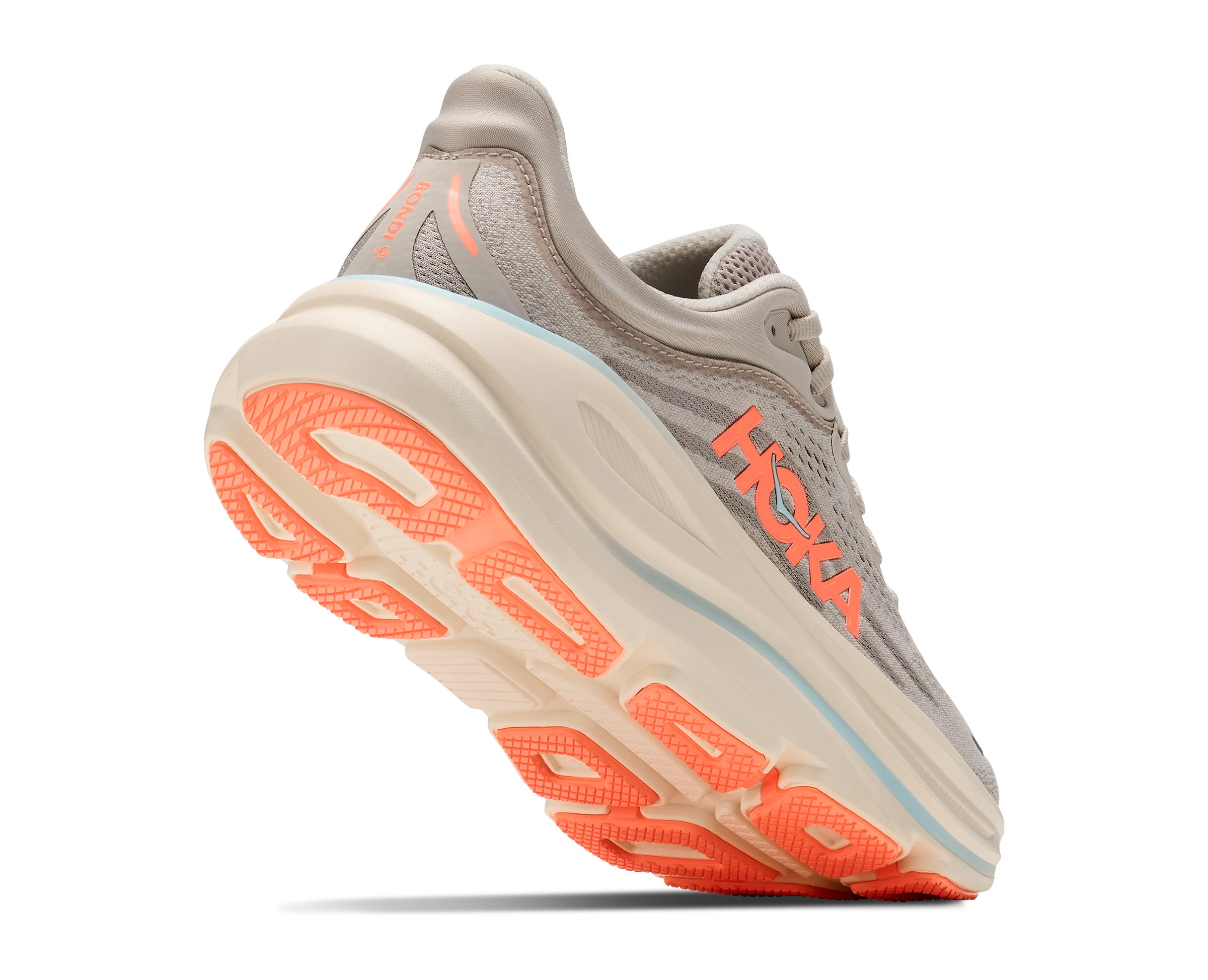 Hoka One One Laufschuh »BONDI 9«  atmungsaktives Mesh-Obermaterial, Laufsohle aus Gummi und EVA