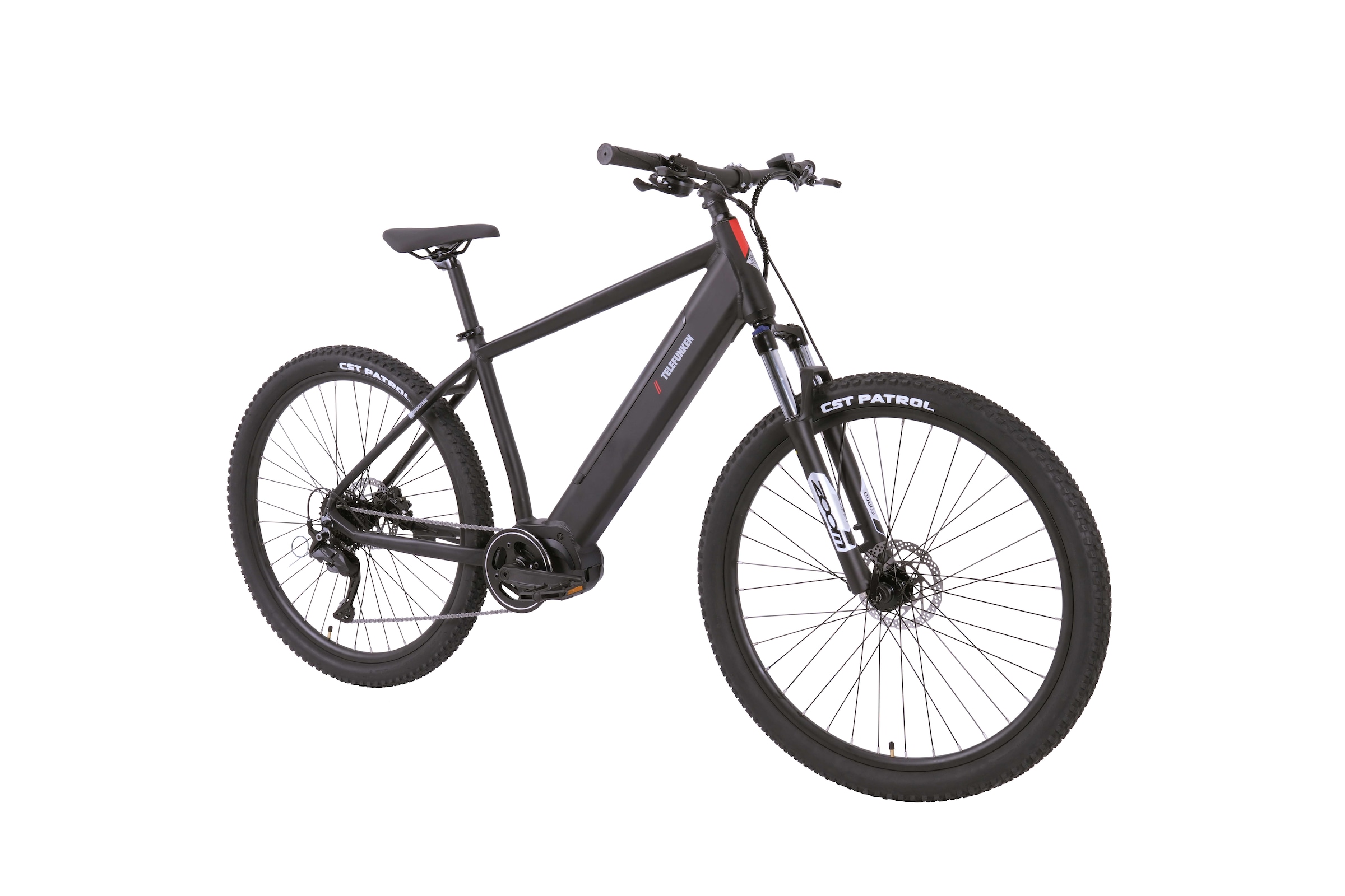 Telefunken »Aufsteiger MT925« 9 Gang Shimano Cues Schaltwerk Kettenschaltung Mittelmotor 250 W Pedelec, Elektrofahrrad, Damen u. Herren, E-MTB, Mountainbike, 29 Zoll