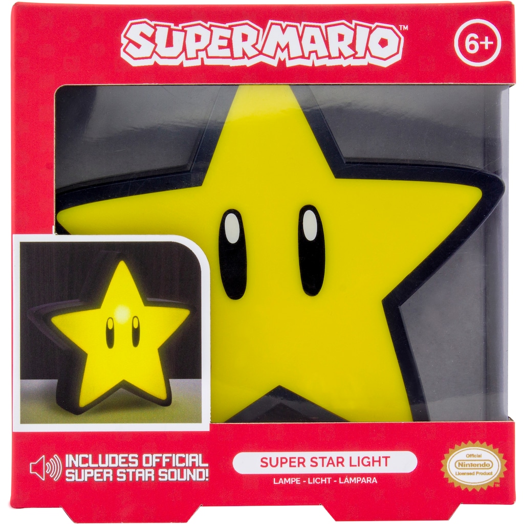 Paladone Dekolicht »Super Mario Super Star Leuchte mit Sound«