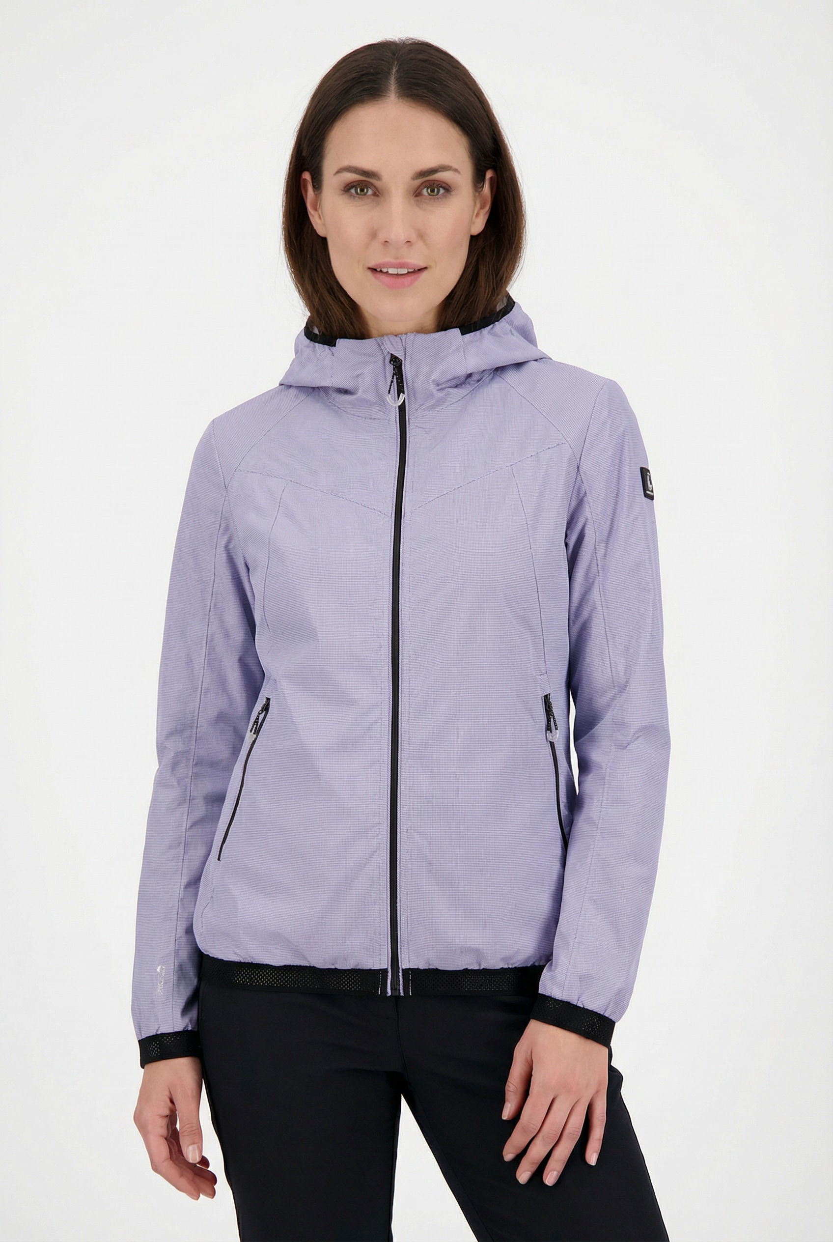 Killtec Funktionsjacke "KOS 22 WMN JCKT" hochschließende Kapuze, superleicht, in eigener Tasche verstaubar