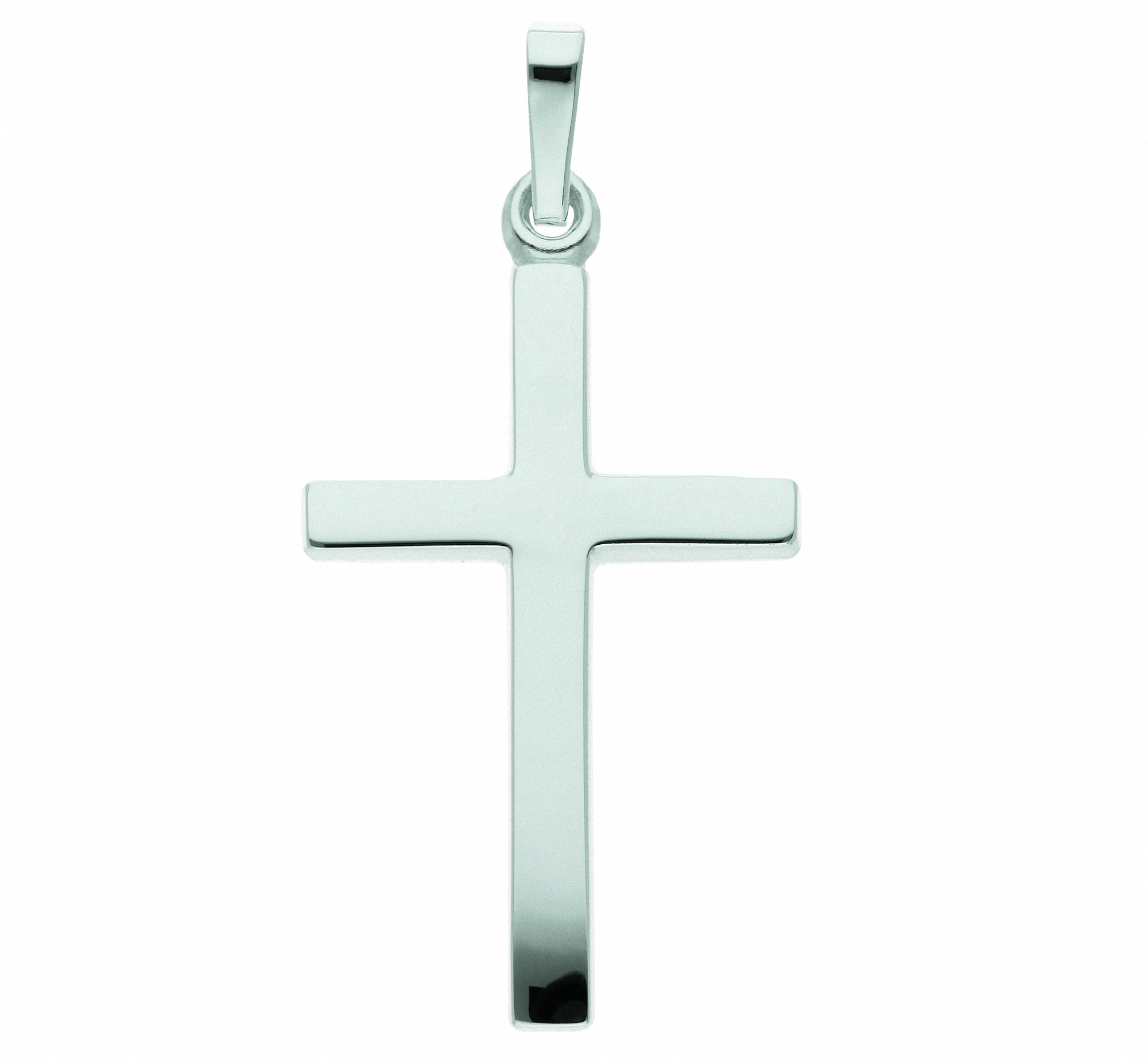 Kettenanhänger ADELIA´S "Damen & Herren 925 Silber Kreuz Anhänger", silber, Schmuckanhänger, Damen, Damen, Silber 925 (Sterlingsilber), Kettenanhänger, Silberschmuck für Damen & Herren