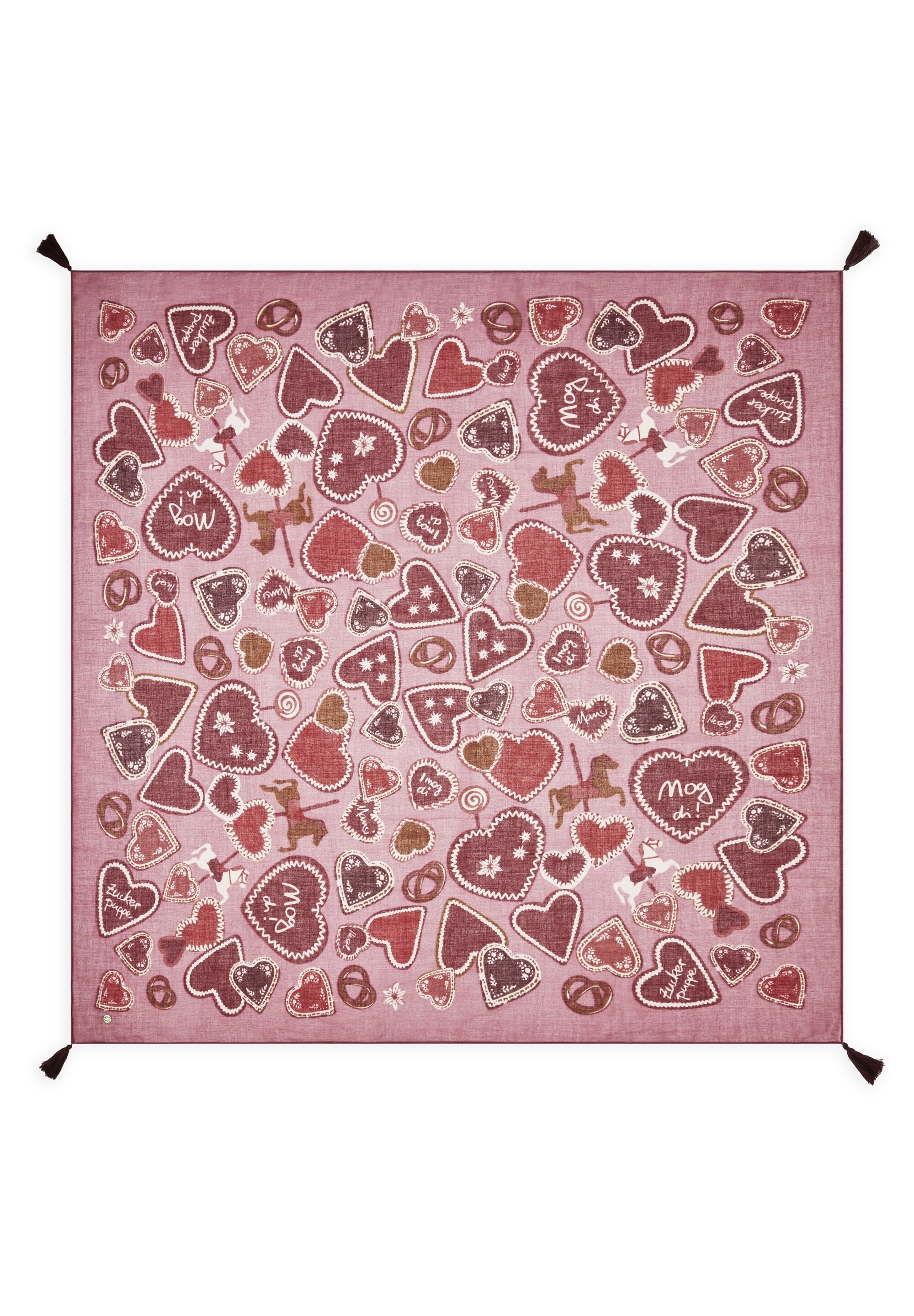 Codello Modetuch "Codello Tuch" mit Oktoberfest-Herzmotiven