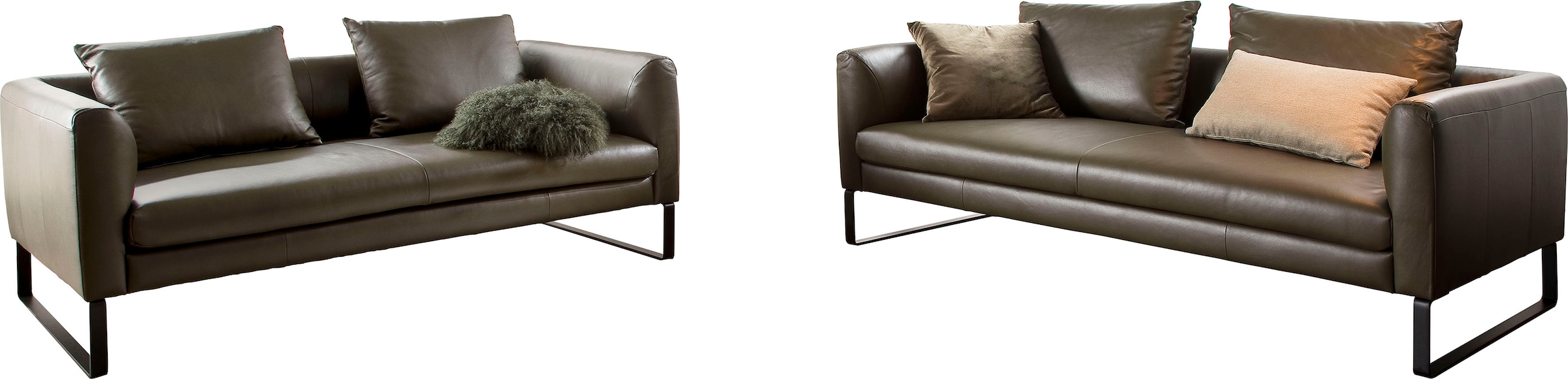 Sofa, Sofaset bestehend aus 2,5-Sitzer und 3-Sitzer