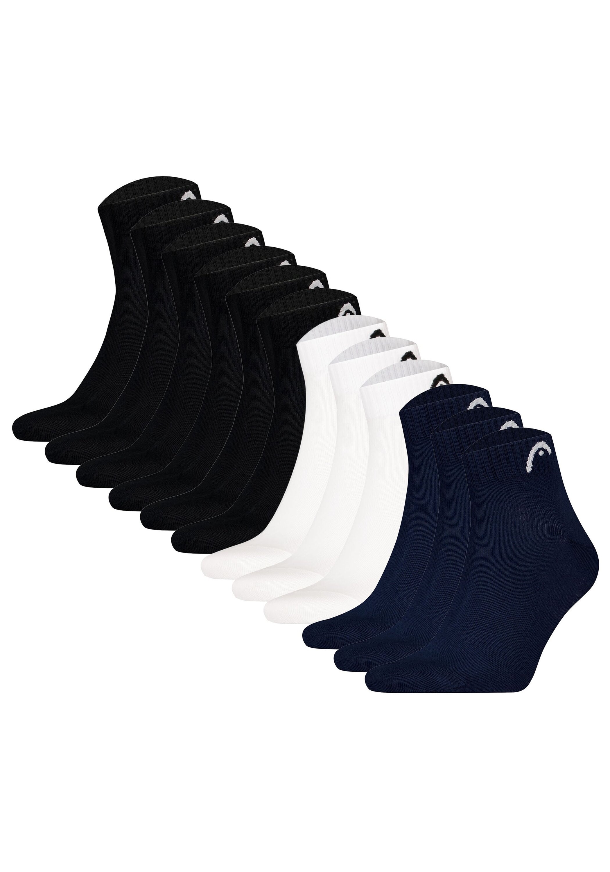 Head Kurzsocken "Socken Elements All Sport Quarter 12P 12er Pack" 12 Paar tlg.