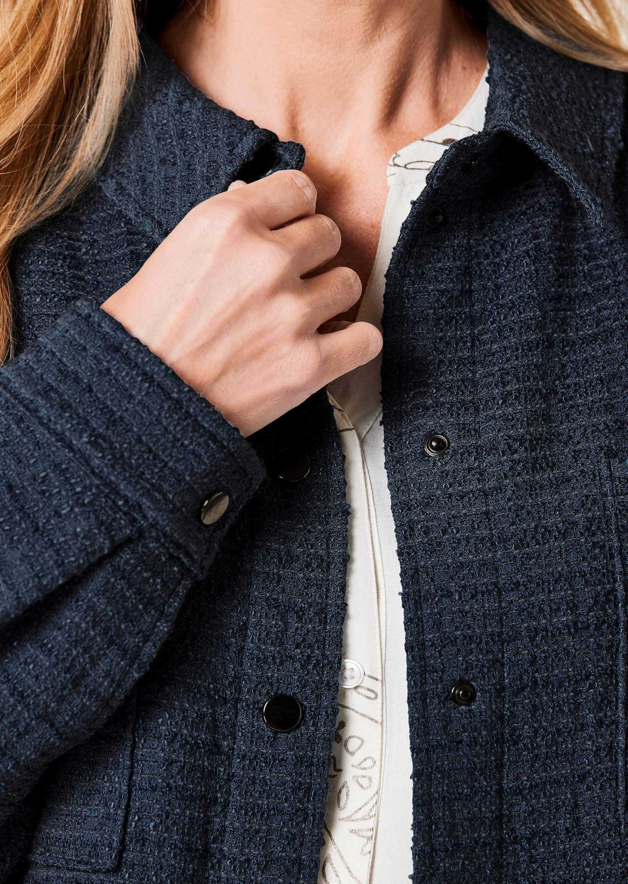 GOLDNER Hemdbluse »Kurzgröße Hemdjacke«