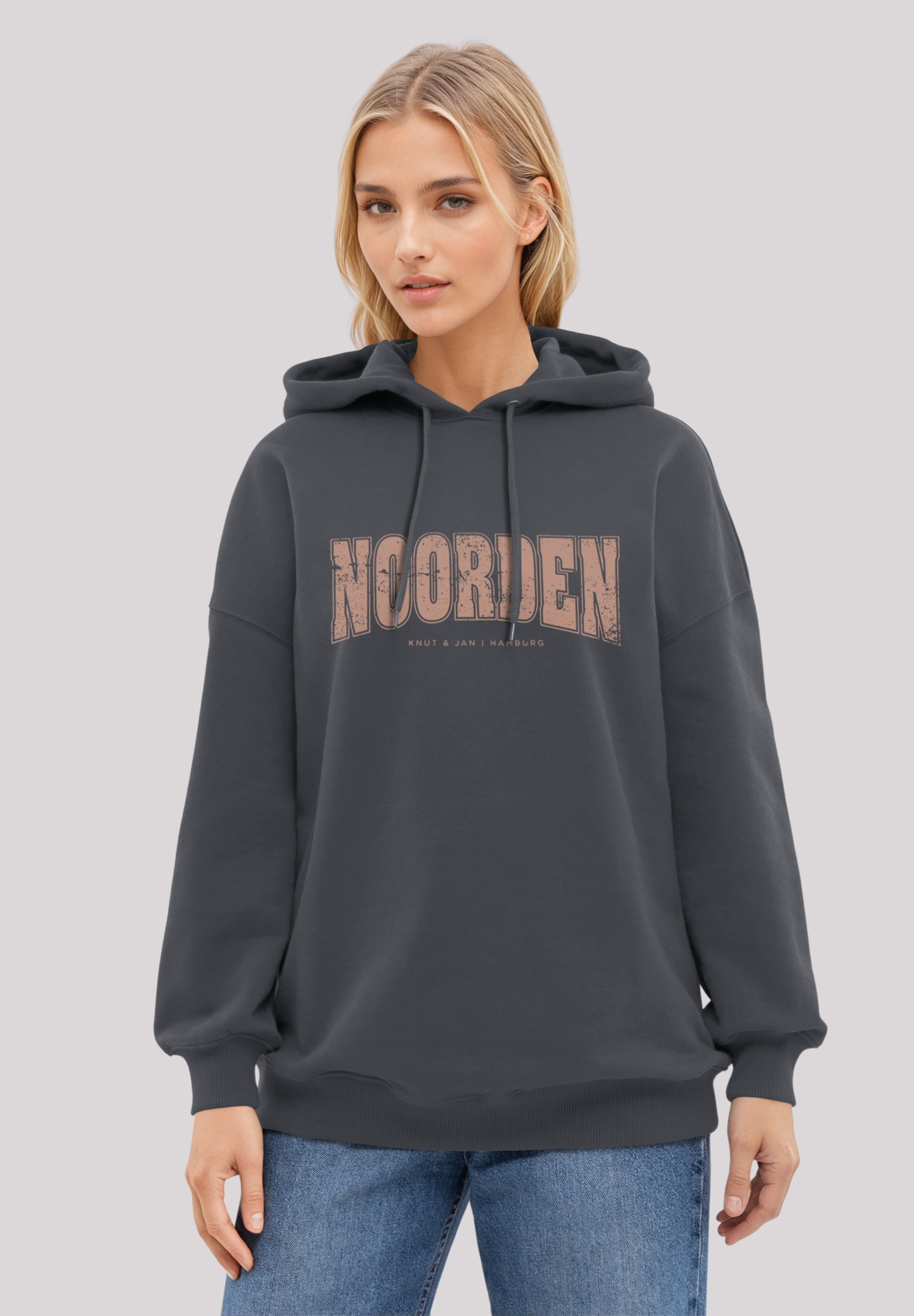 F4NT4STIC Kapuzenpullover "Knut & Jan Hamburg Noorden Collegiate" Premium Q günstig online kaufen