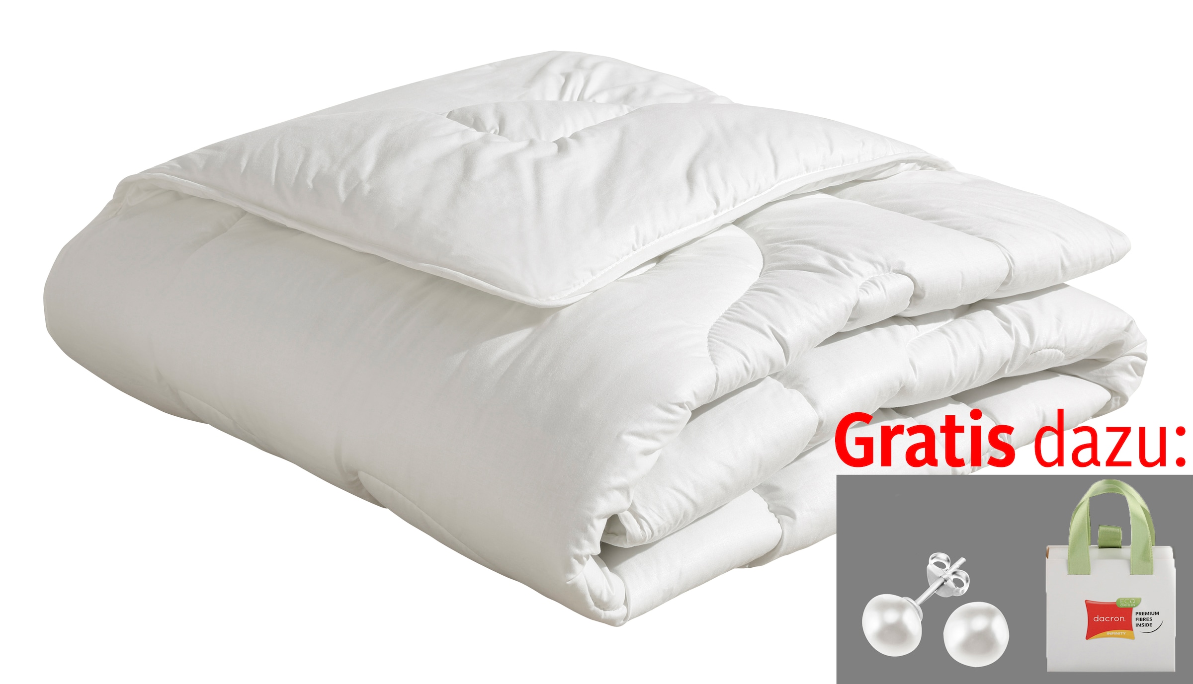 Beco Kunstfaserbettdecke "Aerelle™ Blue "Gold" NEUHEIT Bettdecke mit Gratis günstig online kaufen