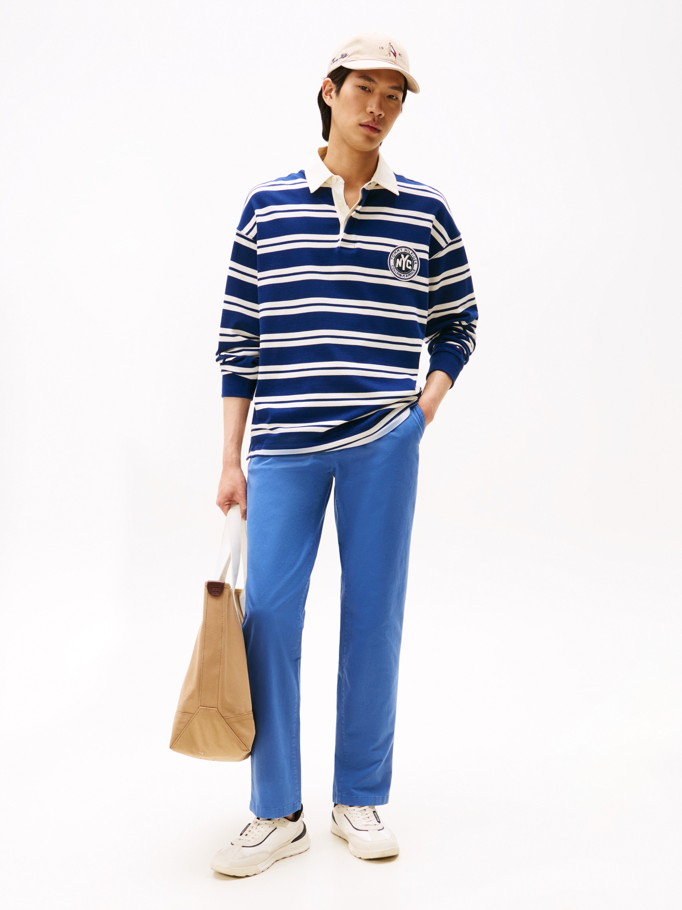 Tommy Hilfiger Chinohose »CORE DENTON ESSENTIAL TWILL«, Gerades Bein, Schlichte Optik