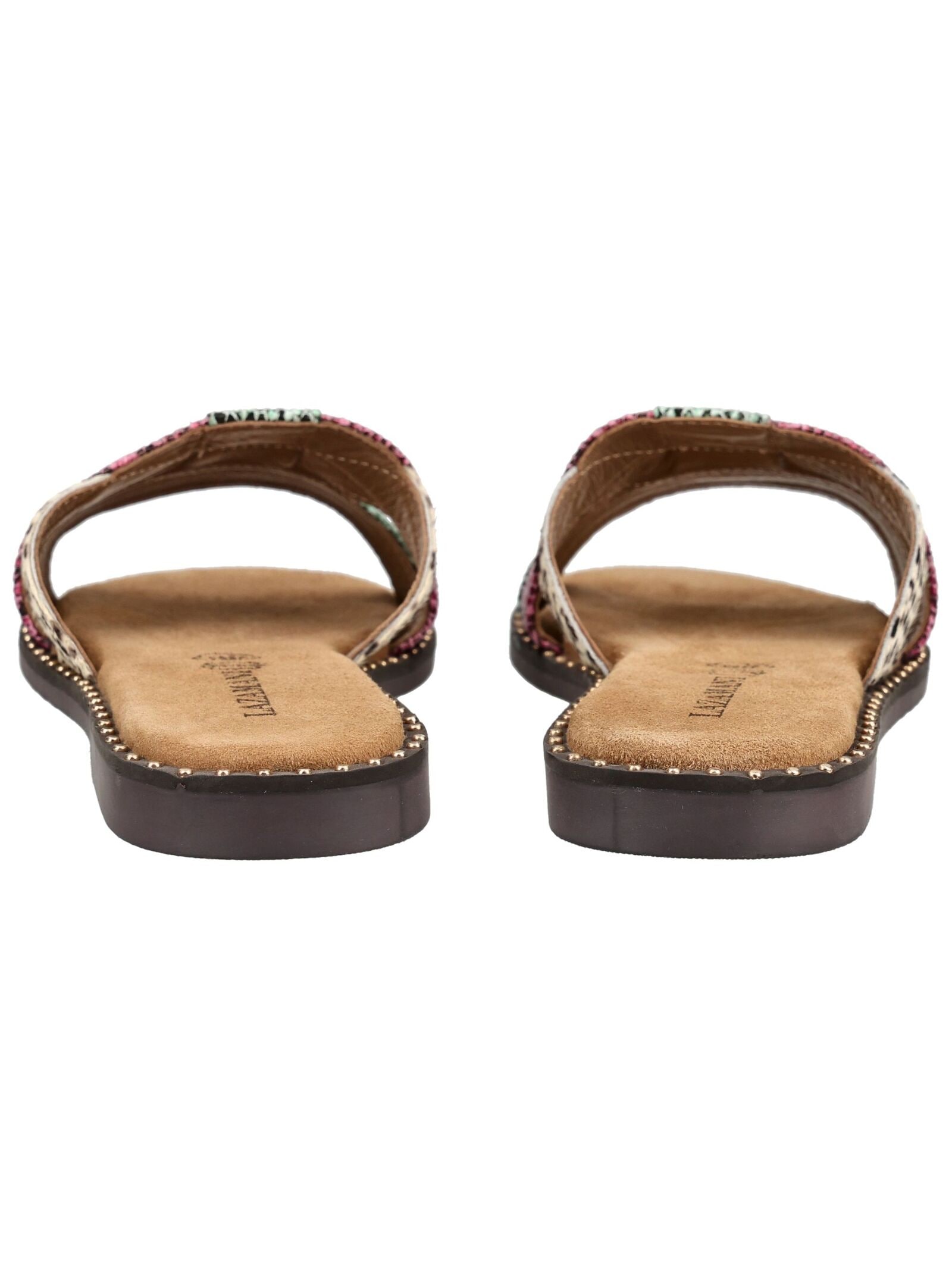 Lazamani Pantolette »Lazamani Pantoletten Leder/Textil«