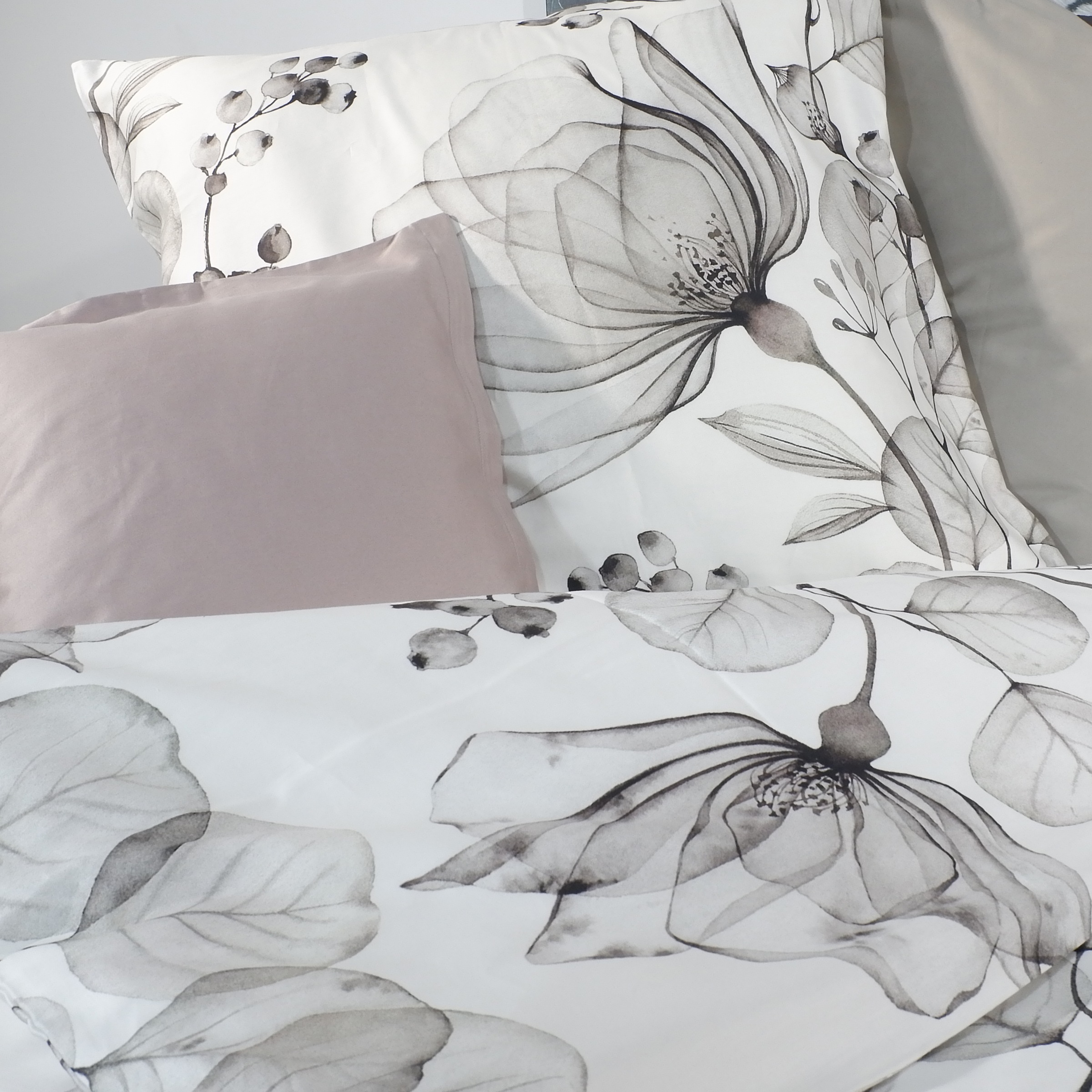 fleuresse Bettwäsche »Bed Art S«, Mako Satin 100% Baumwolle mit Reißverschluss