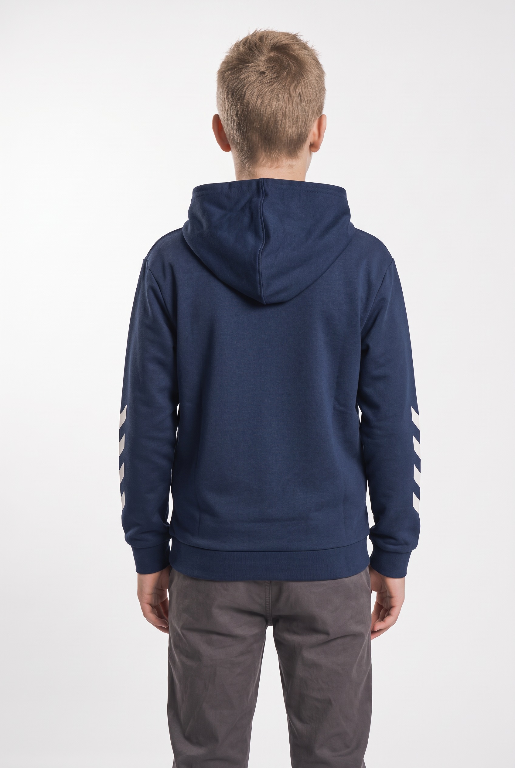 Hummel Blau Hoodie Kinder Logo - Bild 2