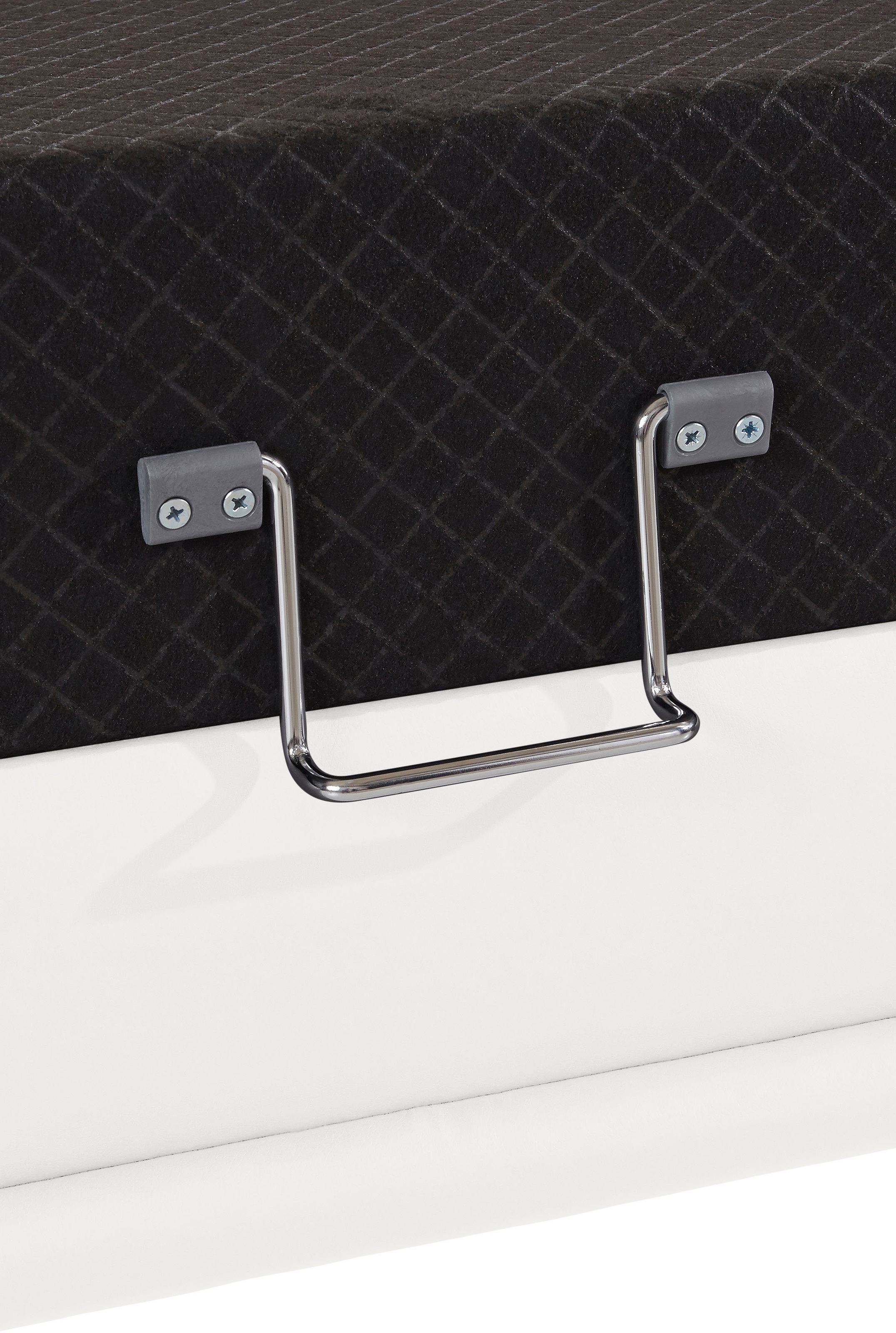 TRENDMANUFAKTUR Ecksofa »Rondo 3, zeitlos und bequem, Materialmix, breite Armlehnen, L-Form«, wahlweise mit Federkern für mehr Komfort, wahlweise mit Bettfunktion
