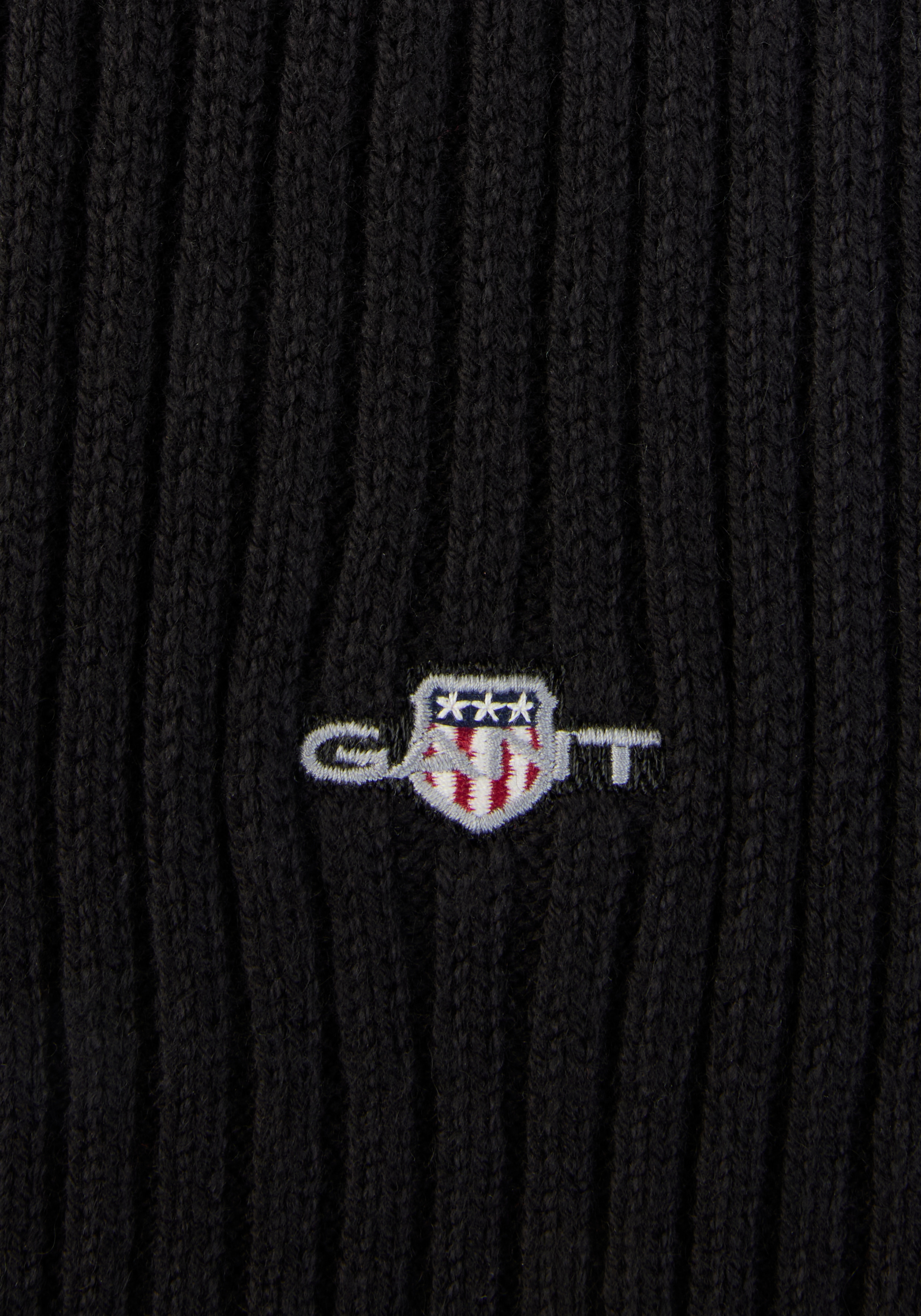 Gant Strickschal "COTTON BLEND LOGO" günstig online kaufen