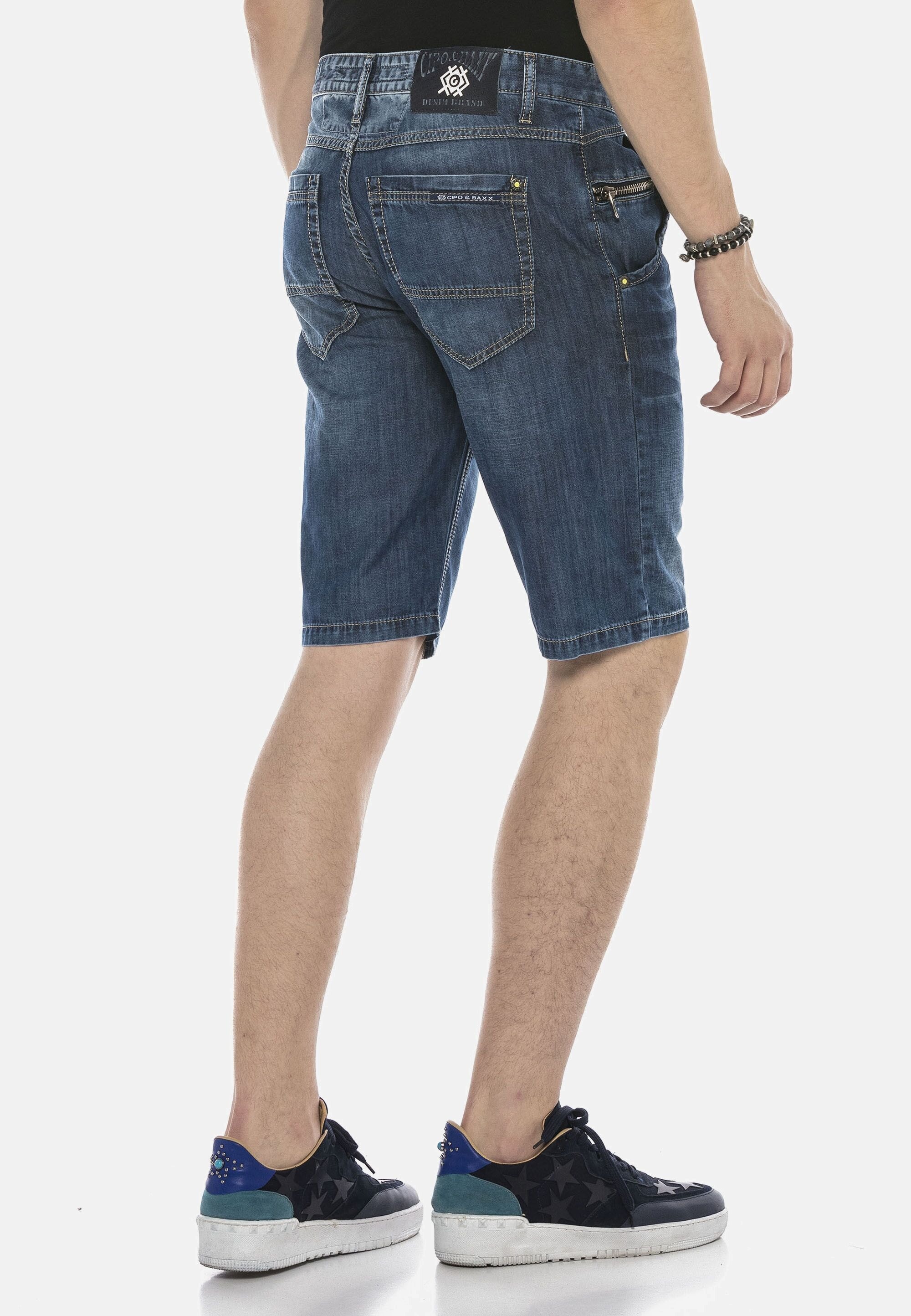 Cipo & Baxx Jeansbermudas »Bermuda & Short«, aus Baumwollmix