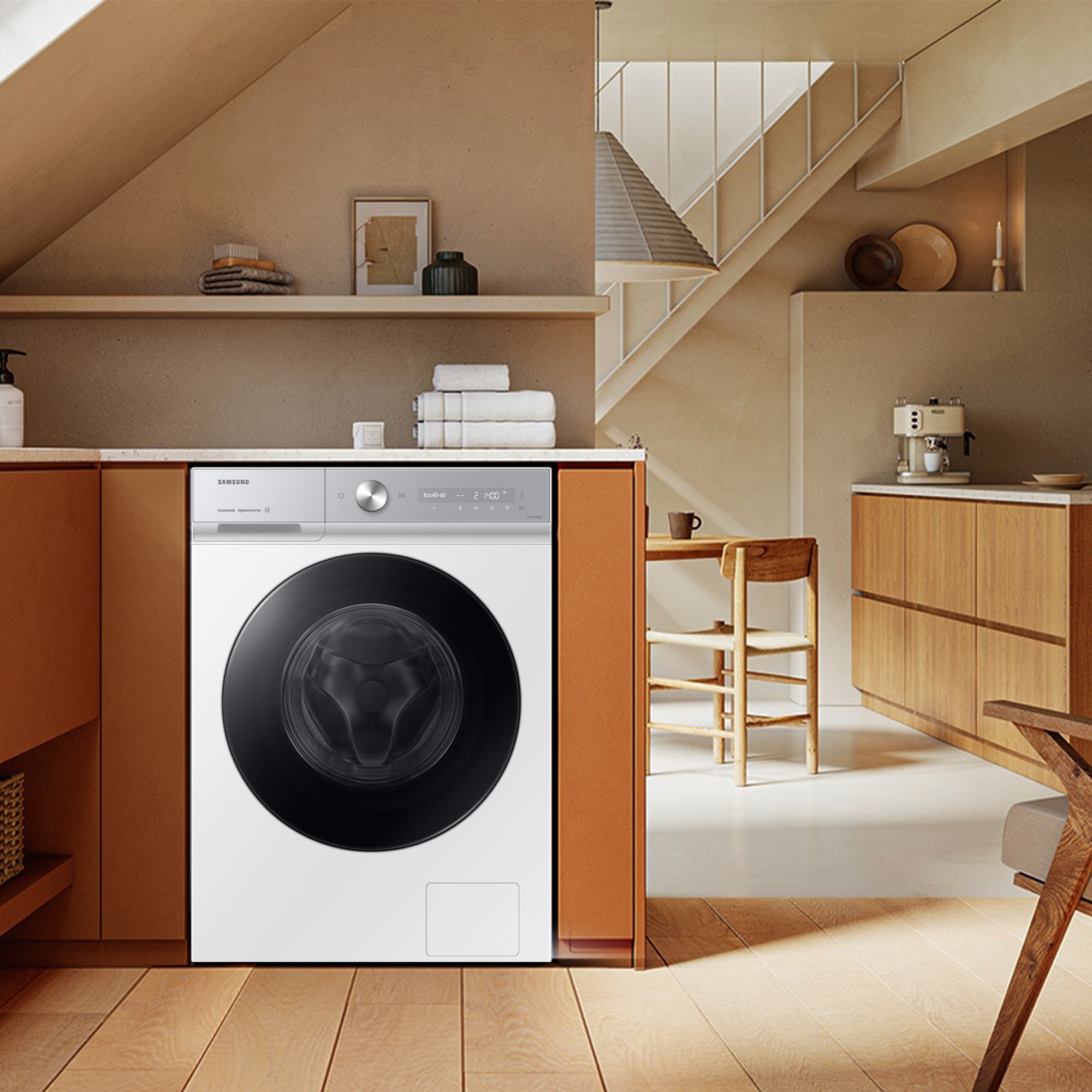 Samsung Waschmaschine WW8400D "WW90DB8U95GH" 9 kg 1400 U/min Quick Drive™ O günstig online kaufen