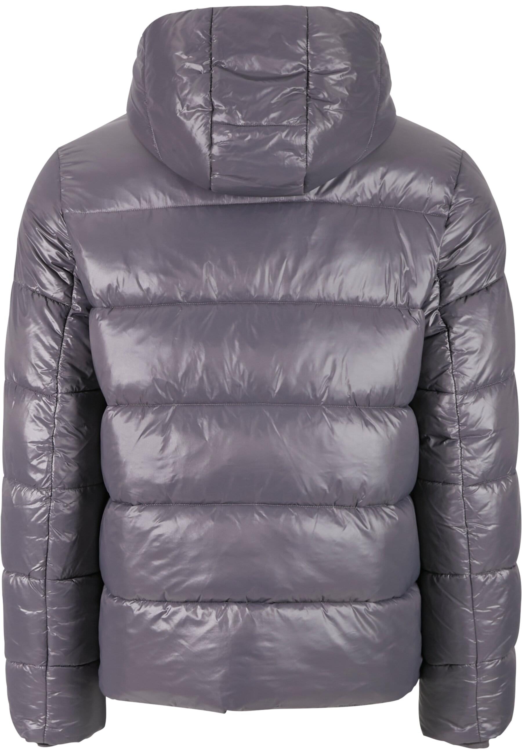 URBAN CLASSICS Winterjacke »Urban Classics Recycled Zip neck Puffer Jacket«, (1 St.), ohne Kapuze