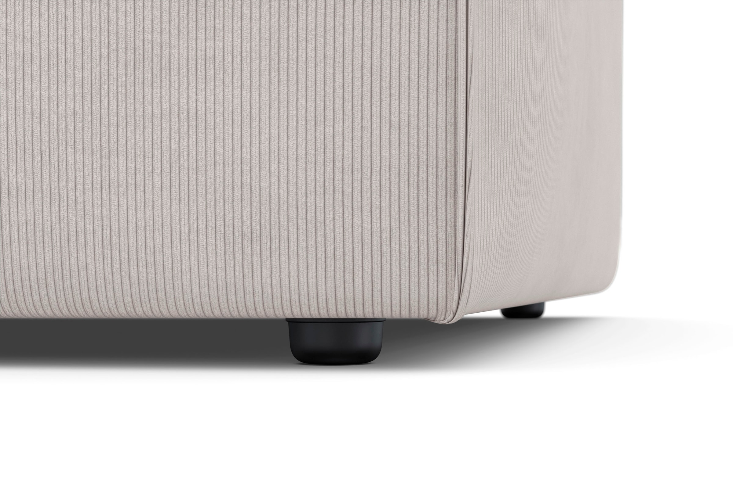 RAUM.ID Sofa-Eckelement »Merid, Sofaelement, Maße B/T/H: 97/97/46 cm«, als Modul oder separat verwendbar, für individuelle Zusammenstellung