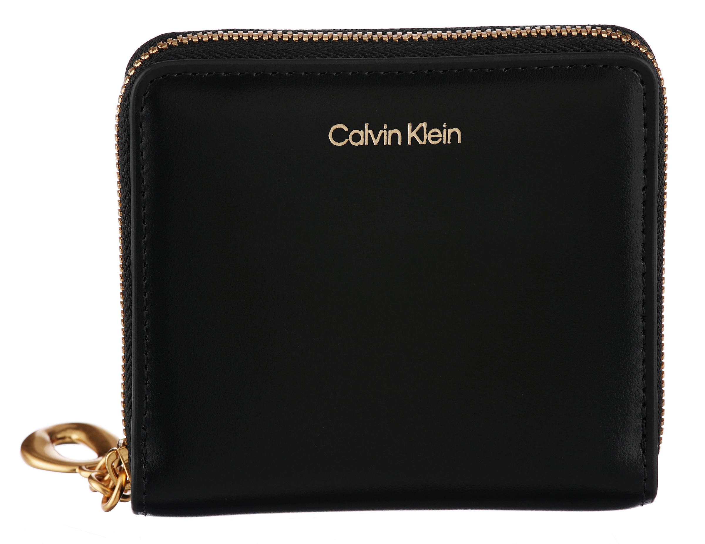 Calvin Klein Geldbörse "HARDWARE SQUARE ZIP AROUND" Damen Geldbeutel, Porte günstig online kaufen