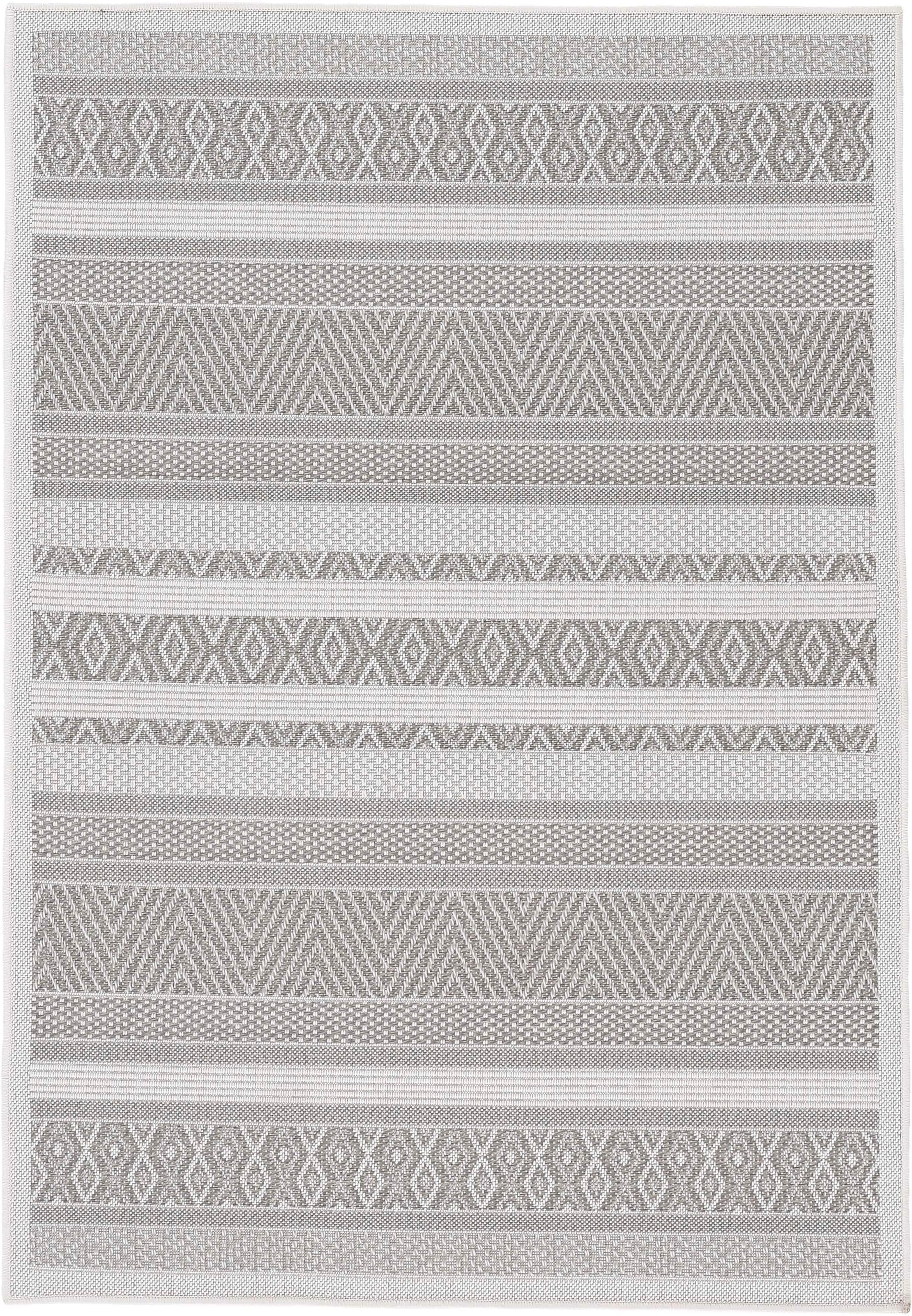 Teppich Flachgewebe, Außenbereich 101«, | BAUR rechteckig, Sisal robustes bestellen »Boho carpetfine UV-beständig, Optik,