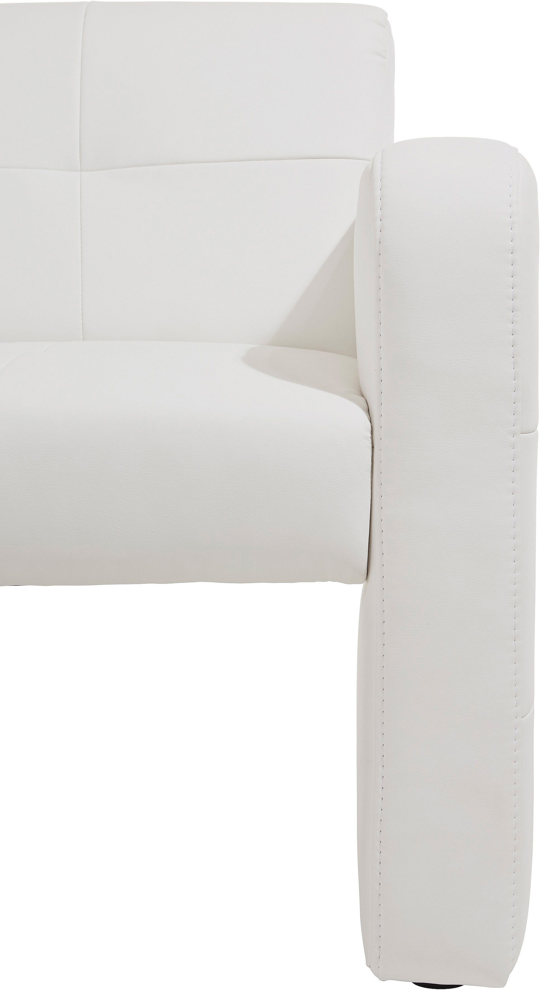 exxpo - sofa fashion 2-Sitzer »Barista, modern und bequem, hoher Sitzkomfort«, moderne Sitz- und Rückenverarbeitung, frei im Raum stellbar