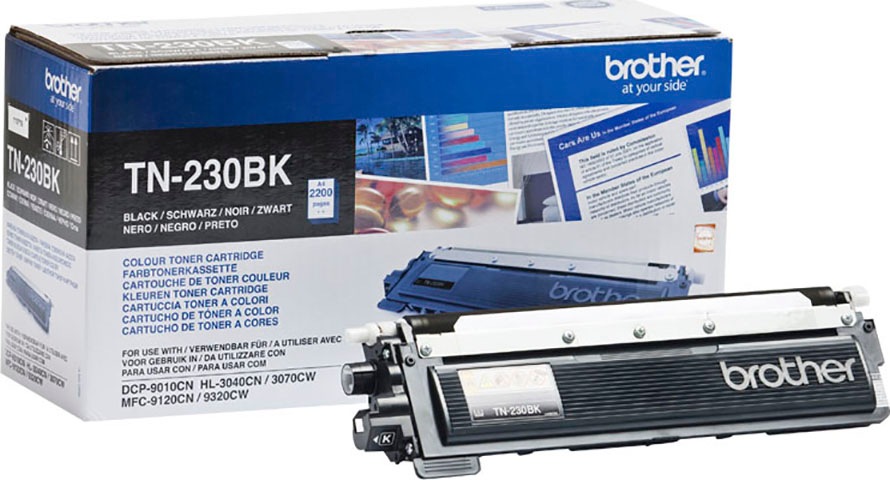Toner Brother TN230BK cartouche d'origine - Noir - TN-230BK