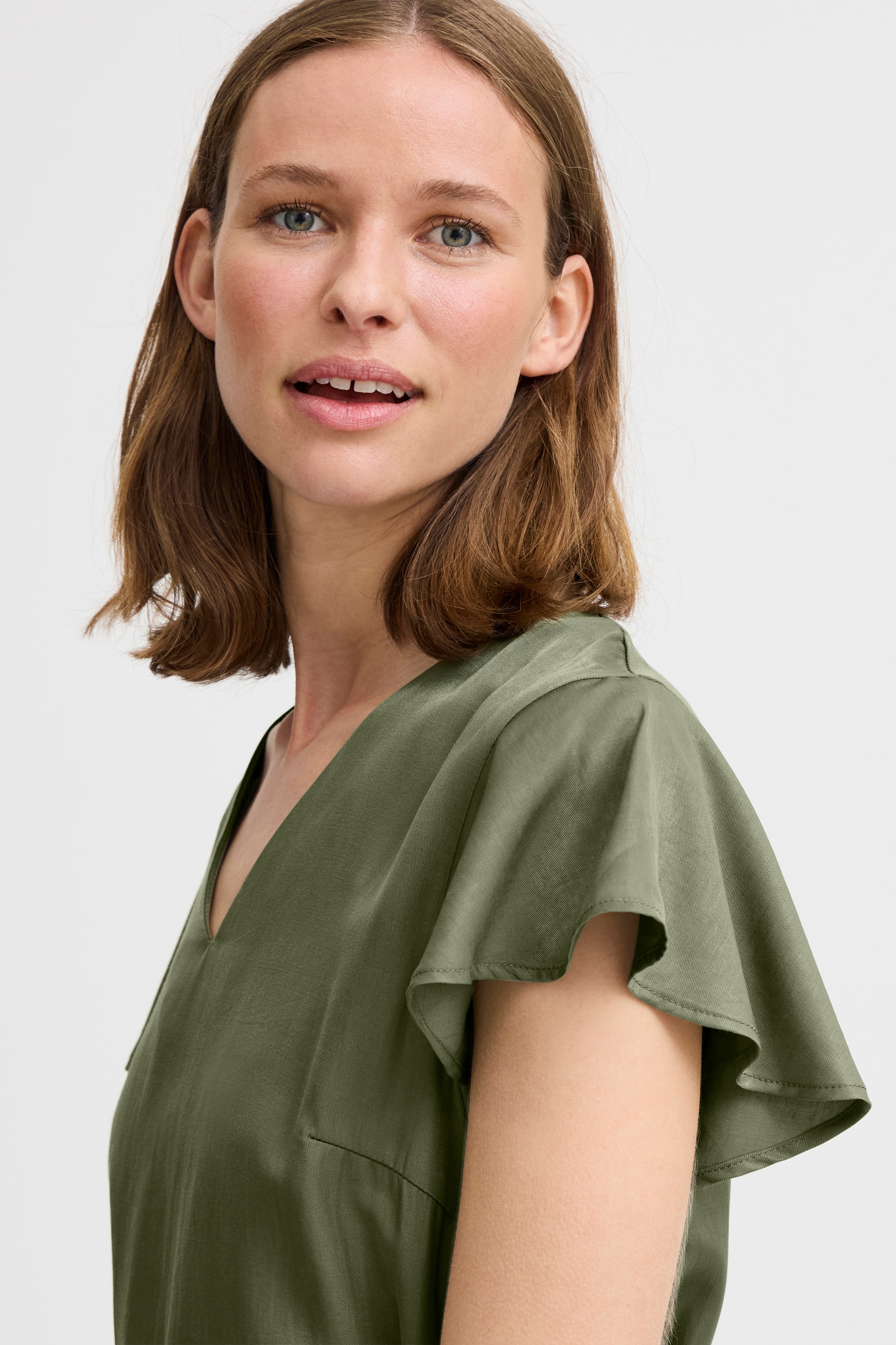 b.young Midikleid »Damen Kleid BYITILDA«