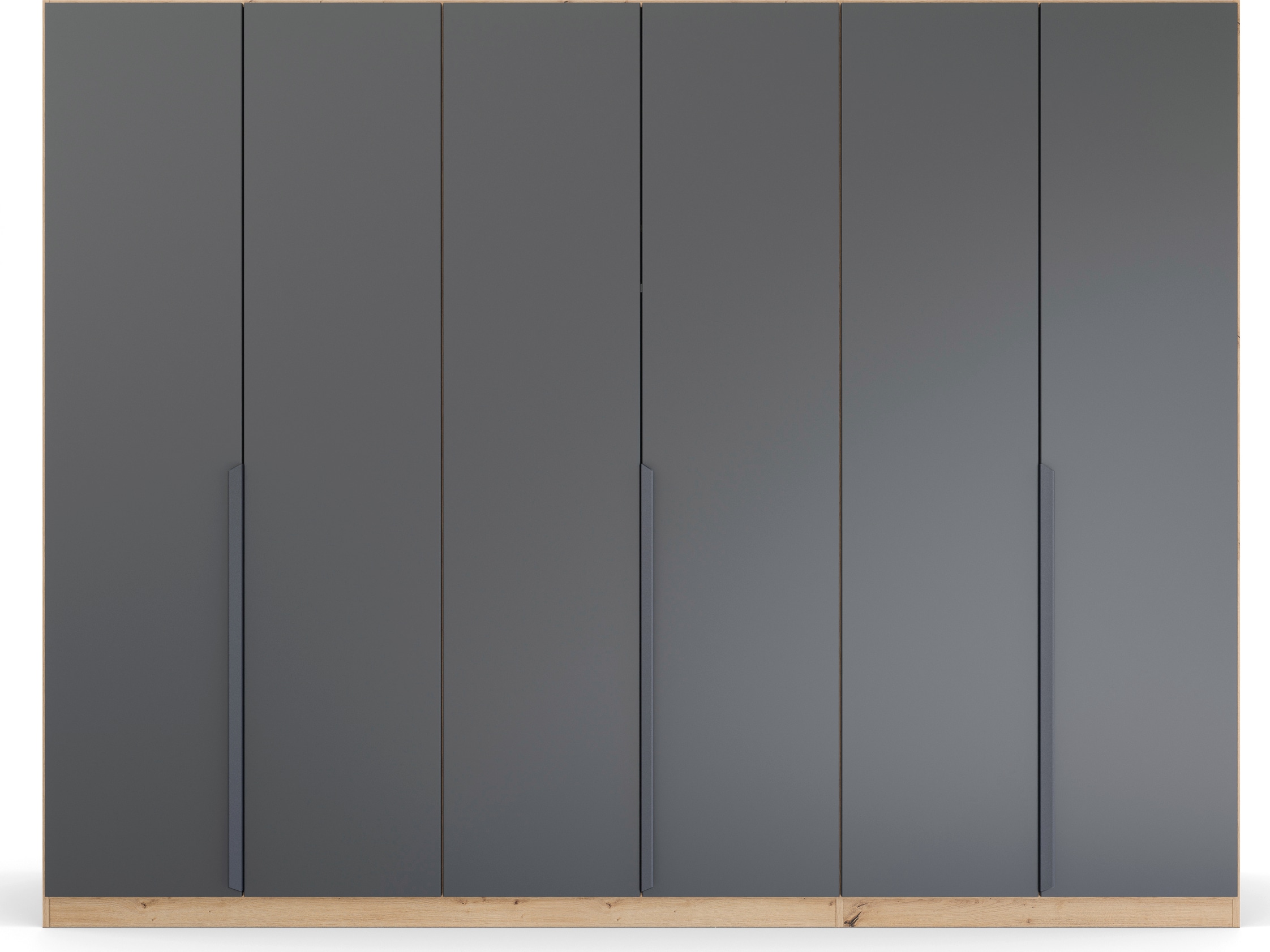 rauch Drehtürenschrank »Dark&Wood by Quadra Spin«, im Industrial Style mit Metallgriffstangen