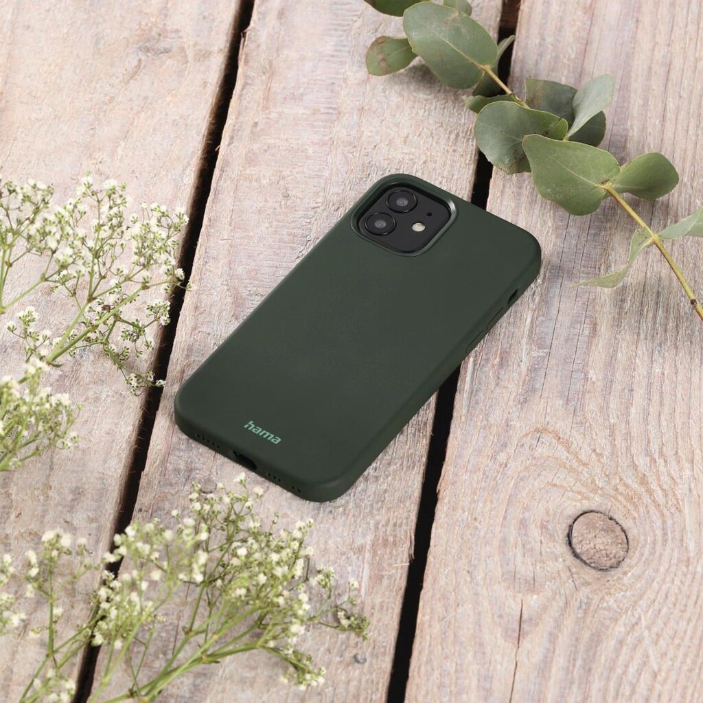 Hama Smartphone-Hülle »Cover f. iPhone 13 mini f. Apple MagSafe Handy Case Finest Feel Pro«, iPhone 13 Mini