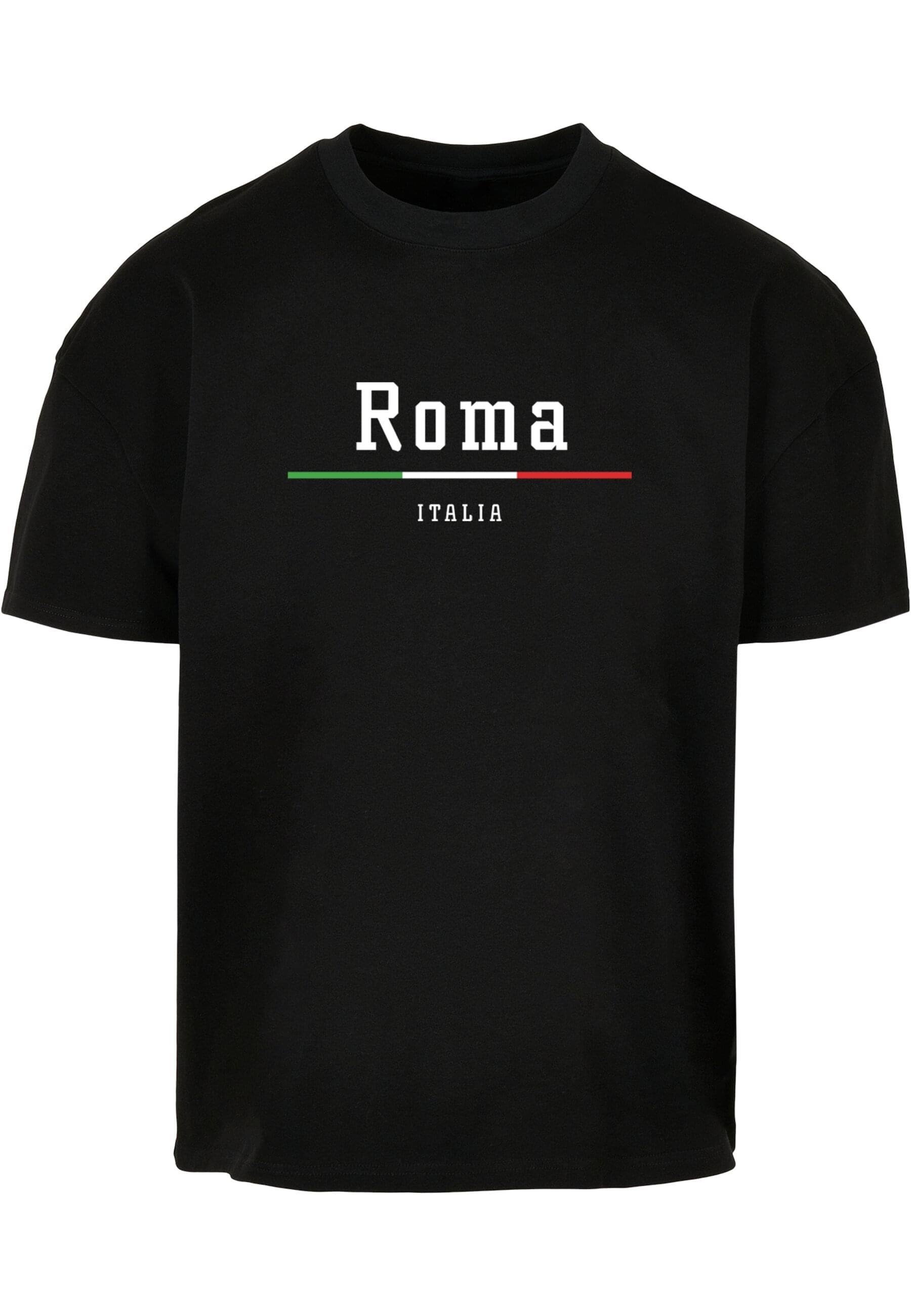 T-Shirt »Merchcode Herren Roma X Ultra Heavy Cotton Box T-Shirt«, (1 tlg.)