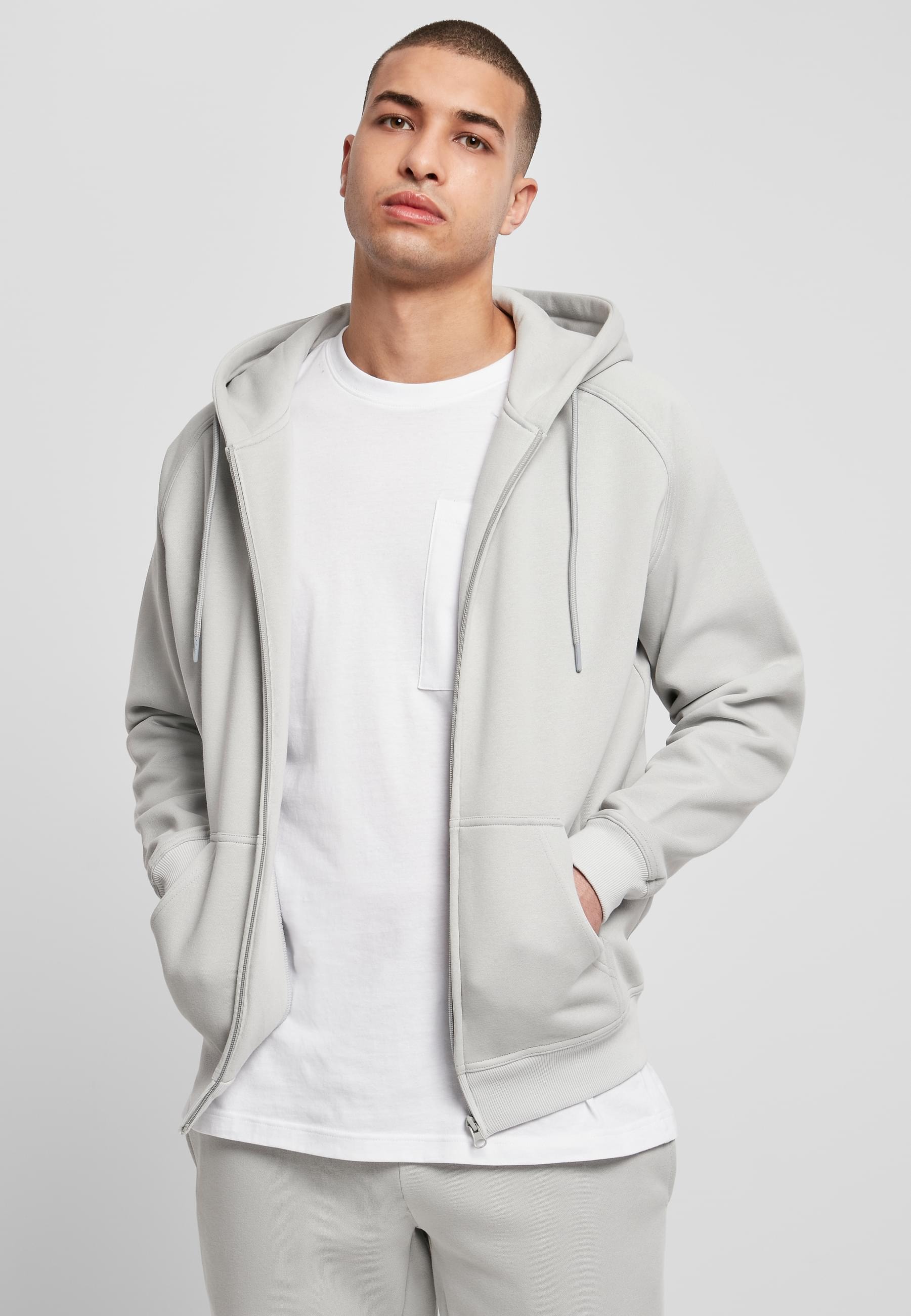 URBAN CLASSICS Sweatjacke »Urban Classics Herren Zip Hoody«