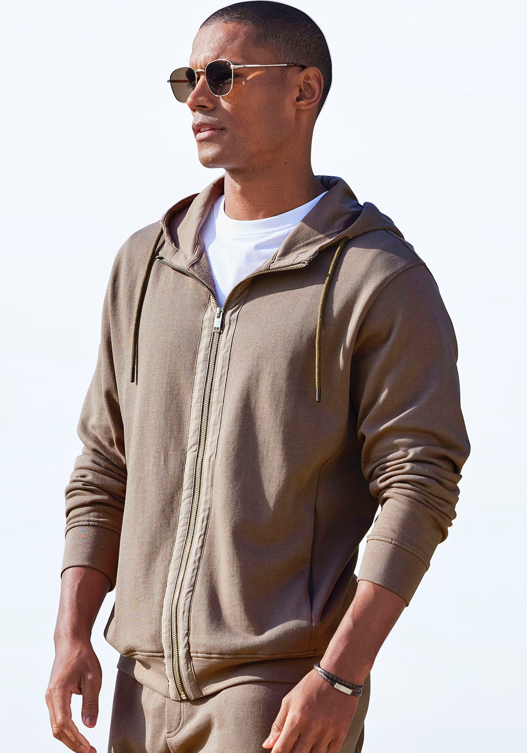 AUTHENTIC LE JOGGER Kapuzensweatjacke
