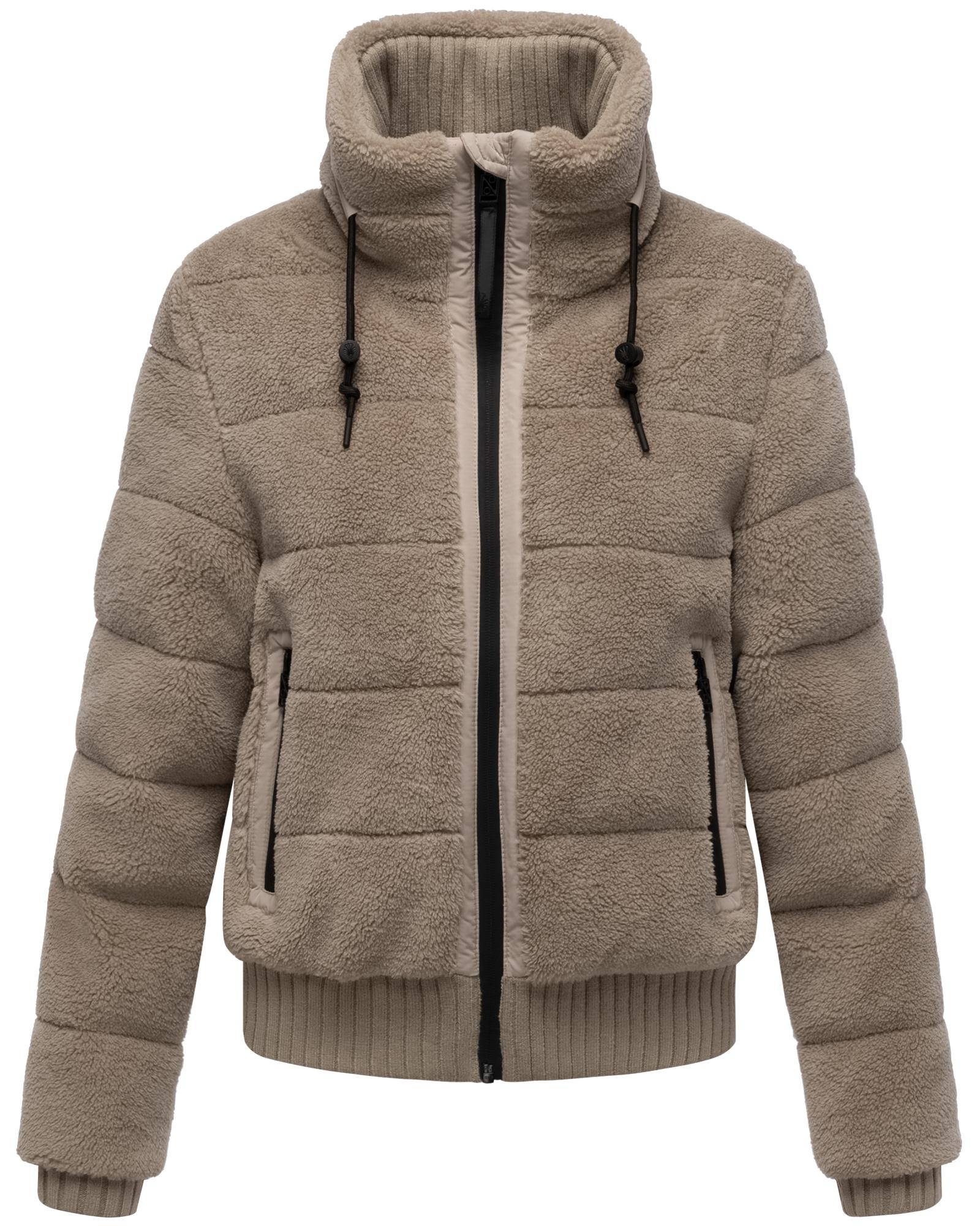 Navahoo Plüschjacke "Schneepuder 14", warme Damen Teddyjacke für den Winter günstig online kaufen