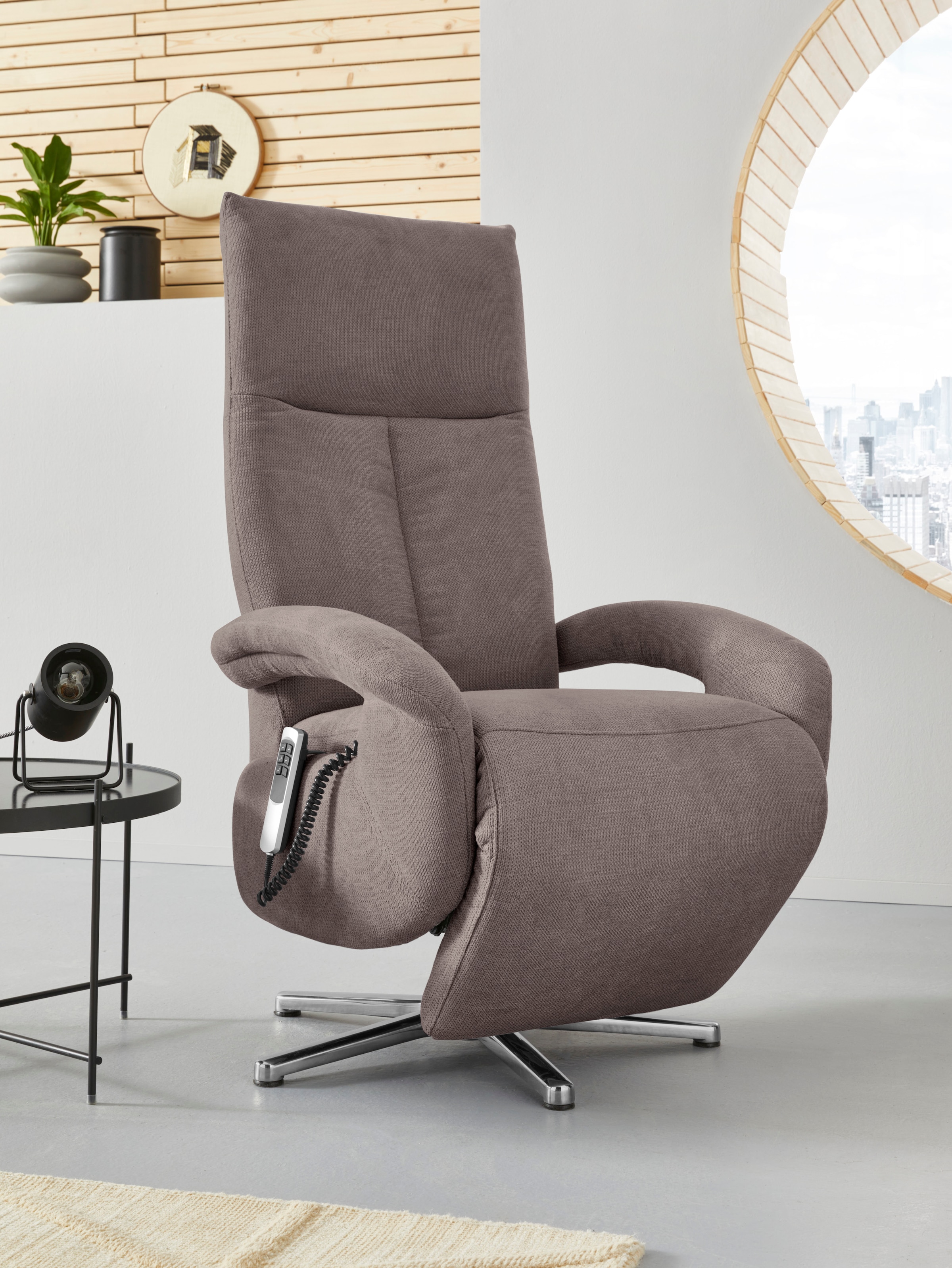 sit&more TV-Sessel "Tycoon", wahlweise manuell, mit zwei Motoren oder mit zwei Motoren und Akku