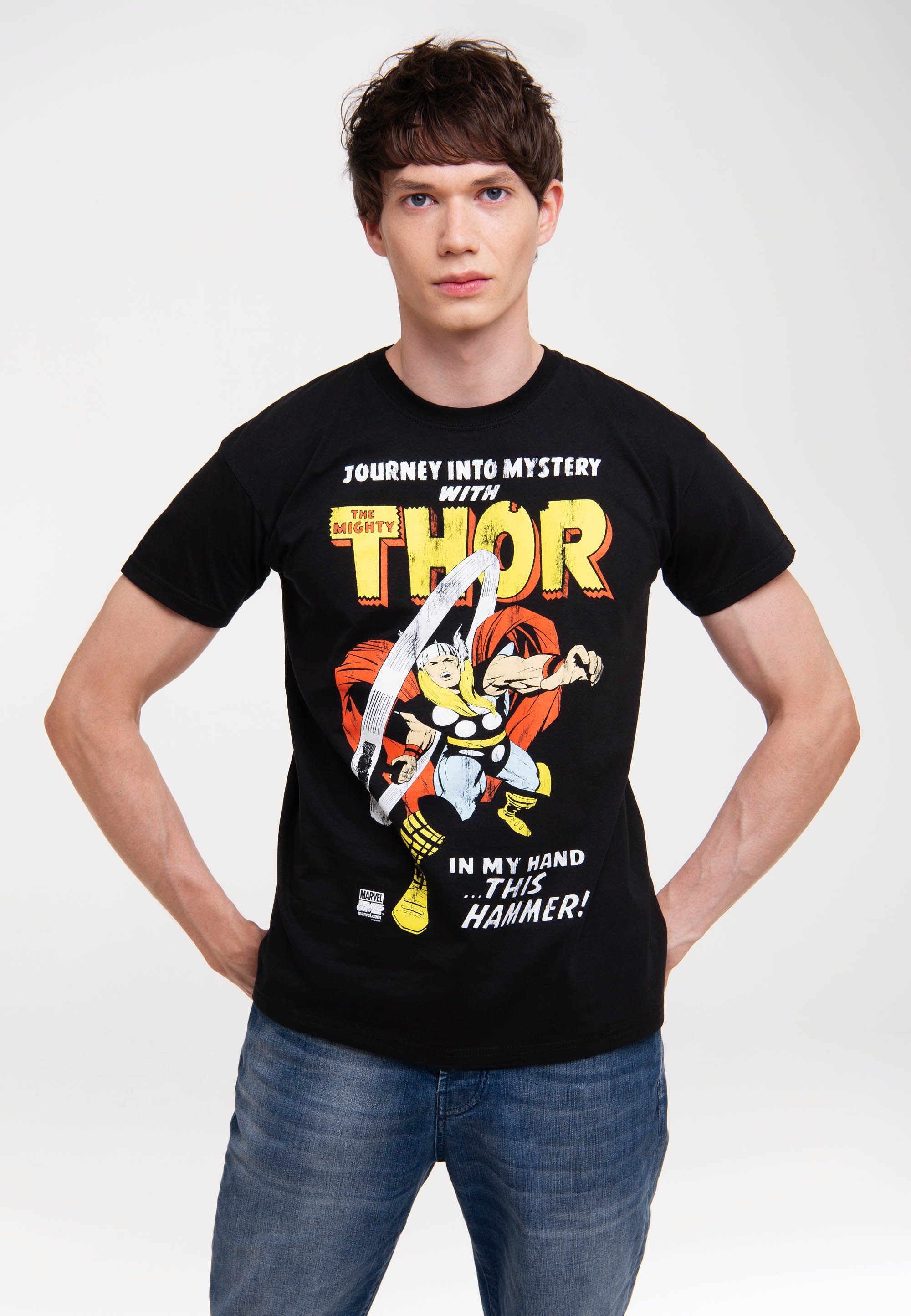 T-Shirt »Marvel Comics - Thor, Journey«, mit lizenziertem Print