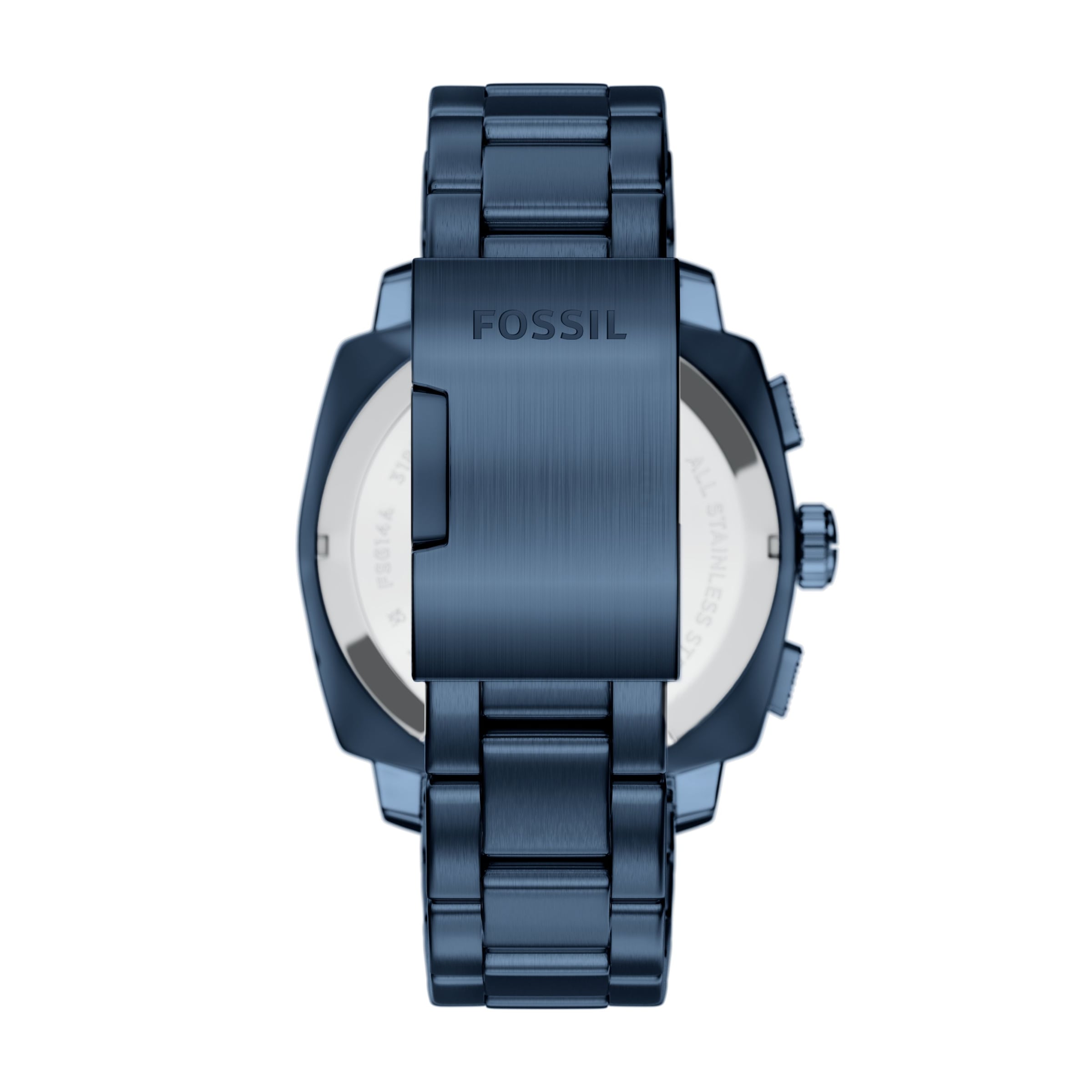 Fossil Chronograph »Machine« Quarzuhr, Armbanduhr, Herrenuhr, Edelstahlarmband, analog