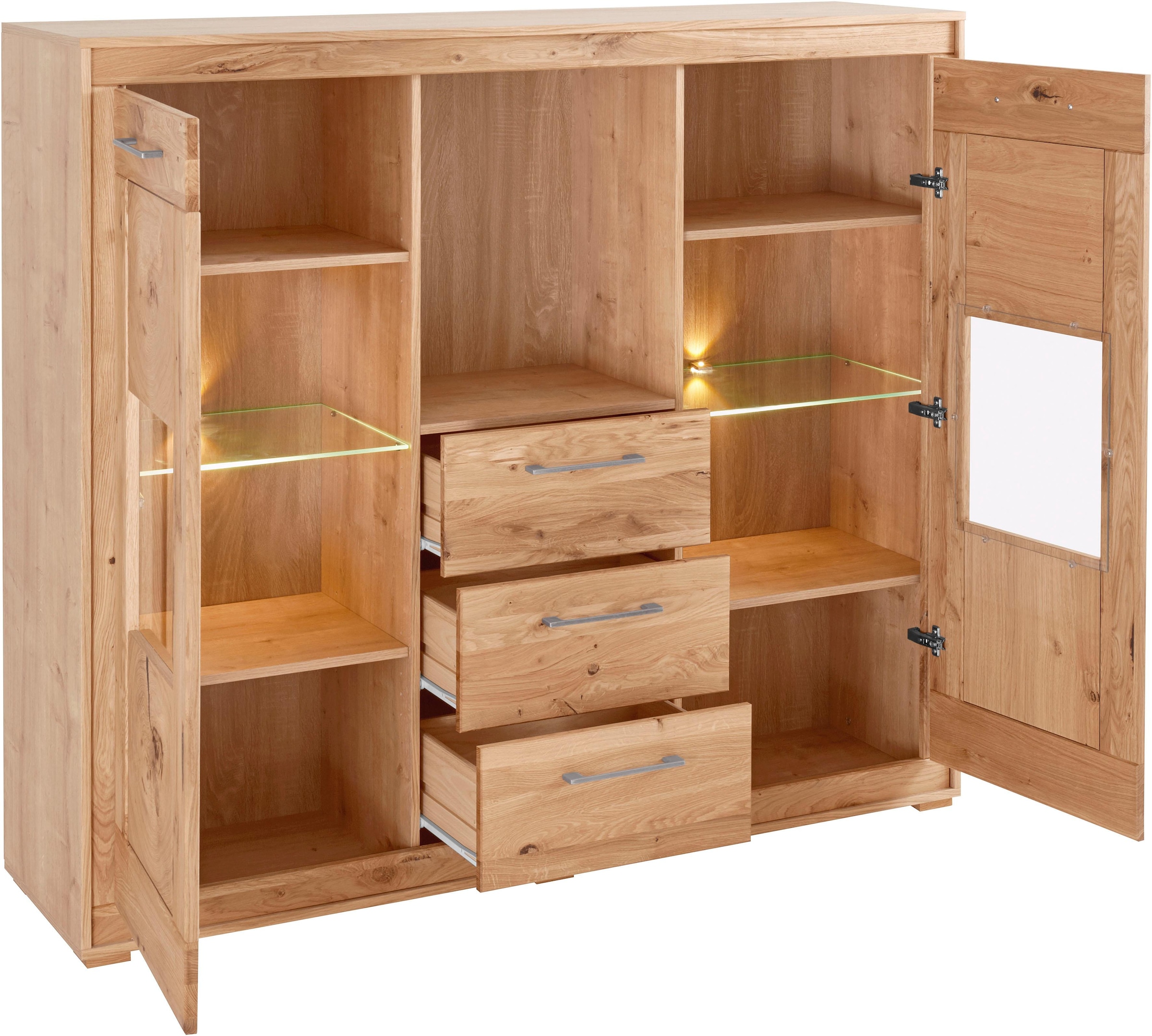 VOGL Möbelfabrik Highboard, Breite 154 cm