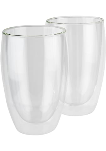 Latte-Macchiato-Glas »TWINZ«, (Set, 2 tlg.)