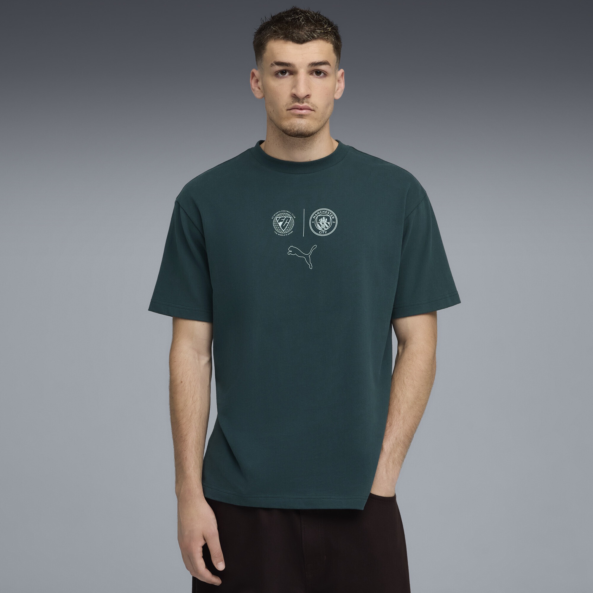 PUMA T-Shirt "Manchester City FtblStatement Cellerator T-Shirt Erwachsene" günstig online kaufen
