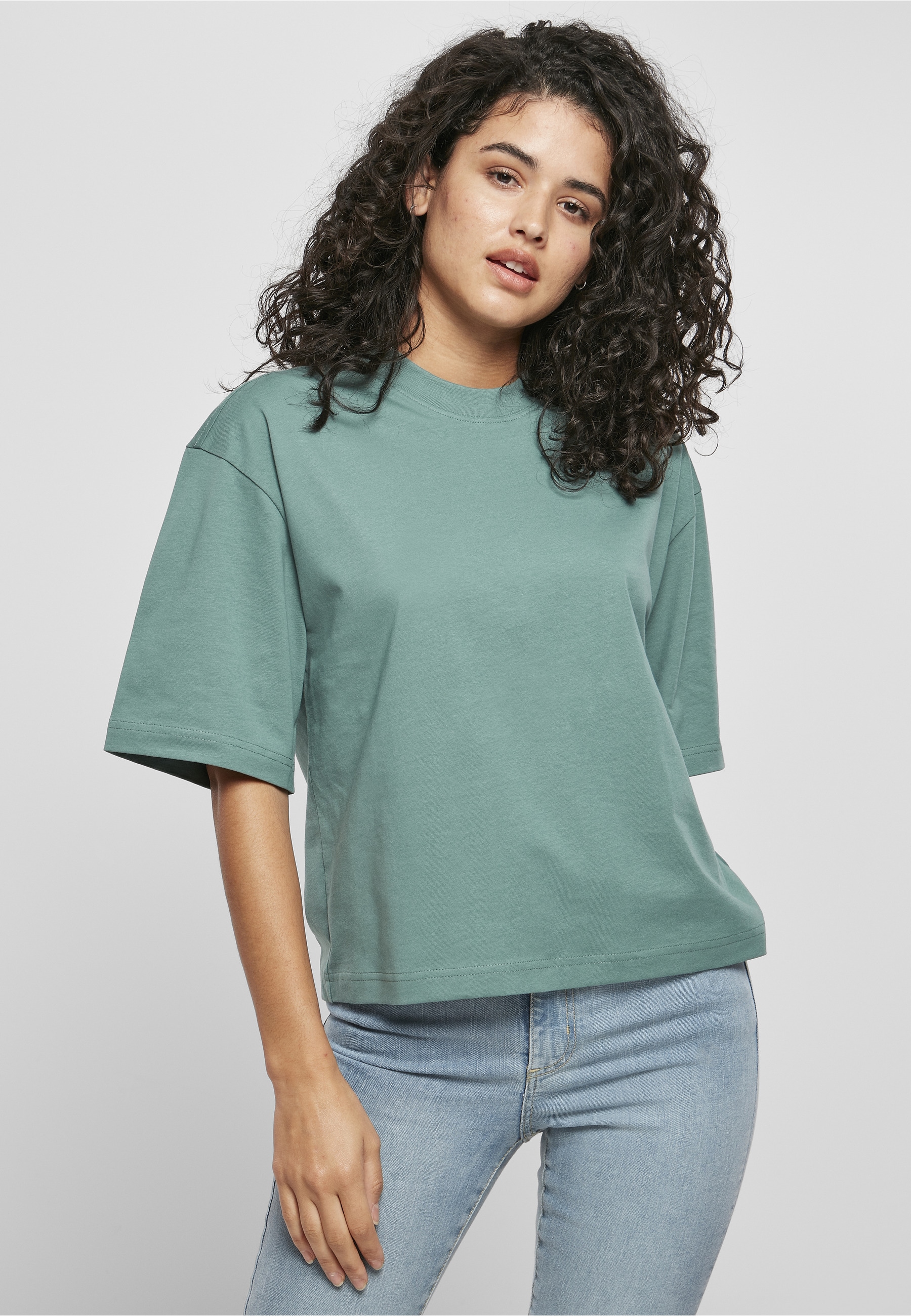 URBAN CLASSICS T-Shirt »Urban Classics Damen Ladies Organic Oversized Tee« 1